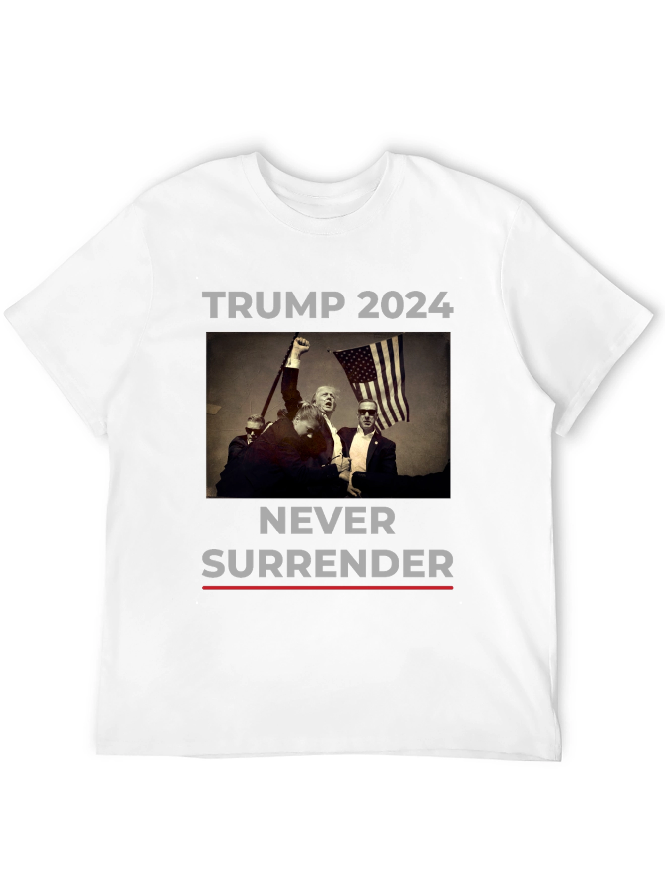 Trump 2024 Never Surrender T-Shirt
