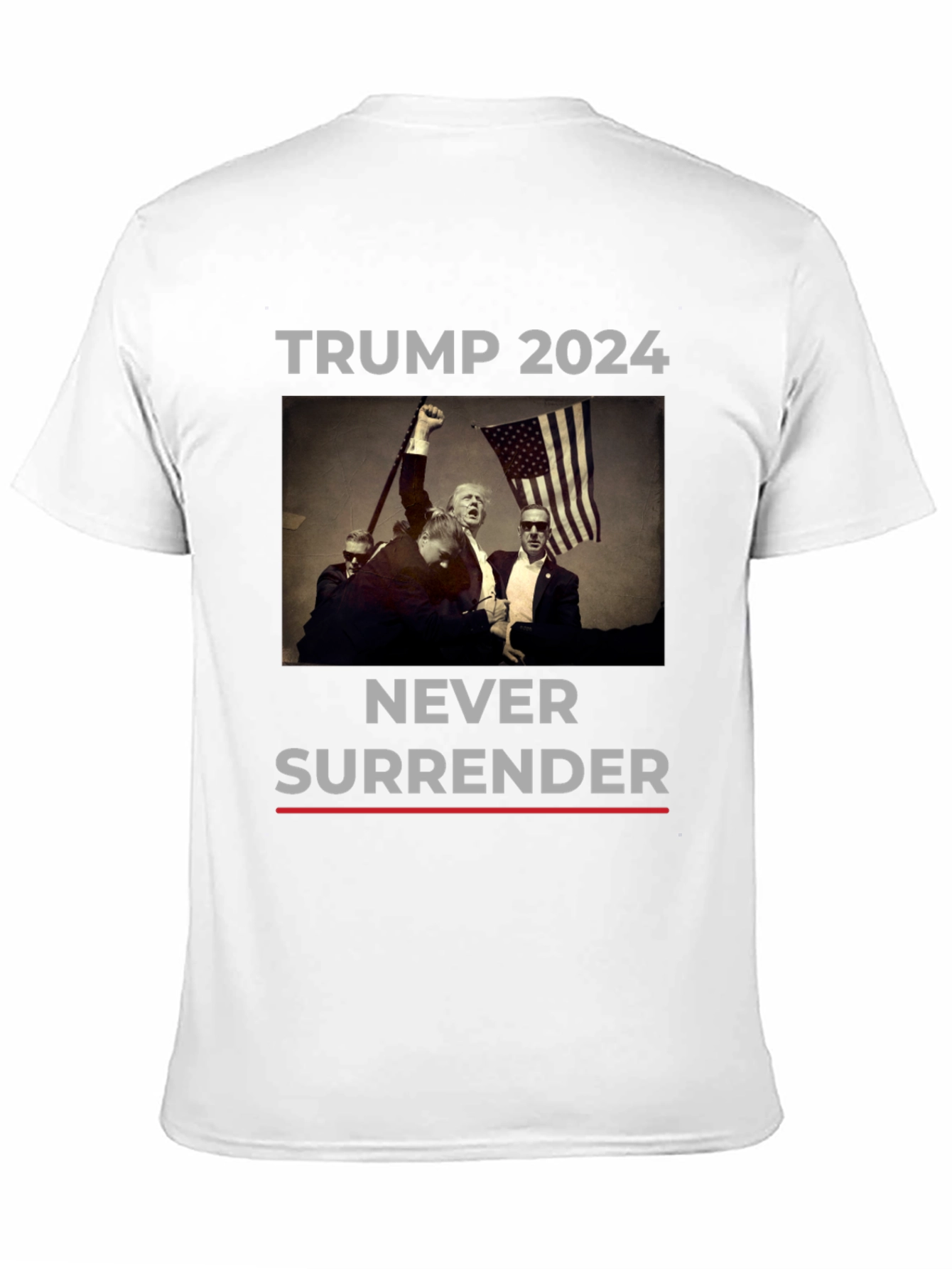 Trump 2024 Never Surrender T-Shirt