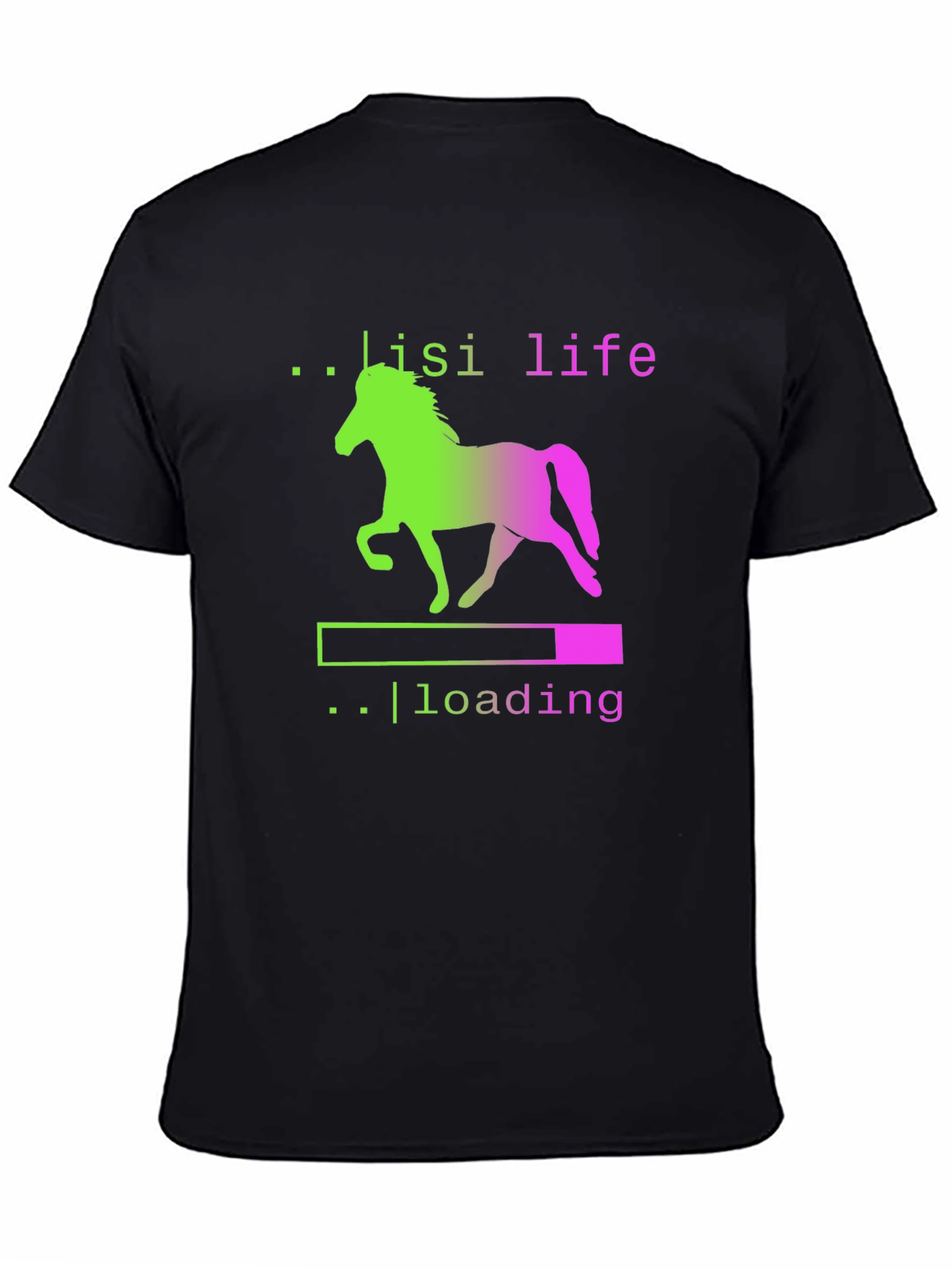 Lisi Life Horse Loading T-Shirt - Black