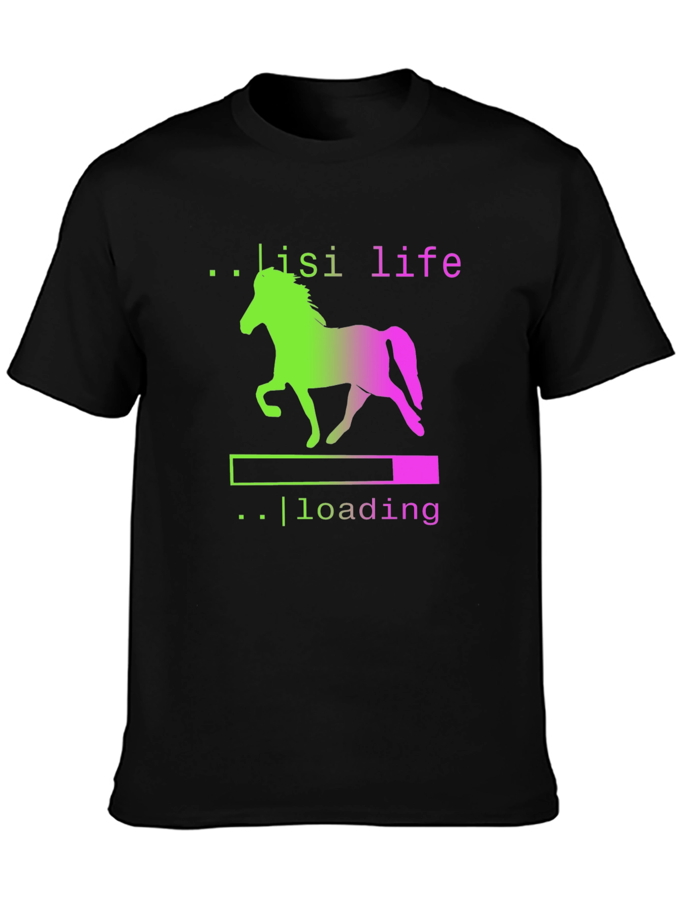 Lisi Life Horse Loading T-Shirt - Black