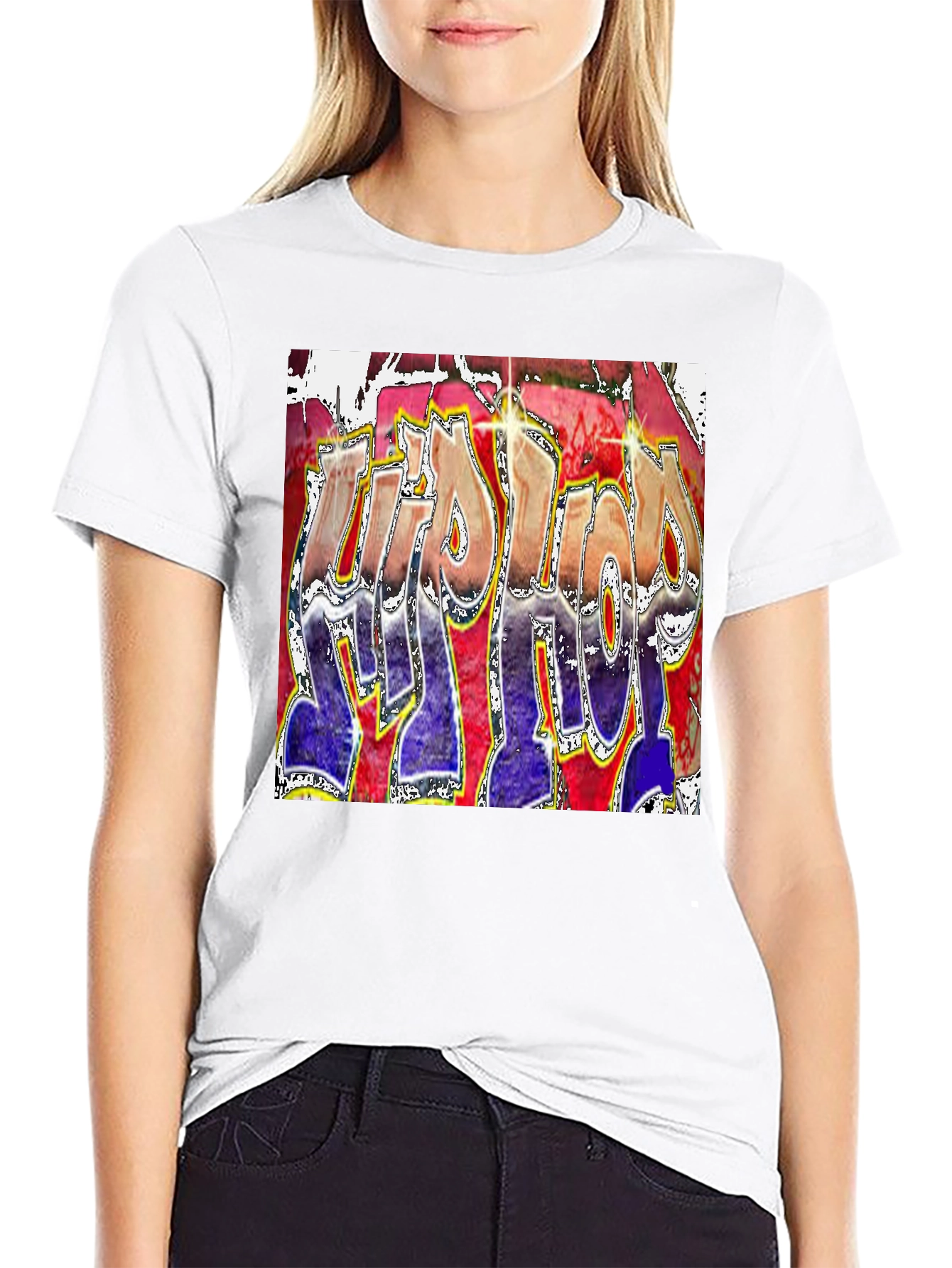 Hip Hop Graffiti Graphic Tee