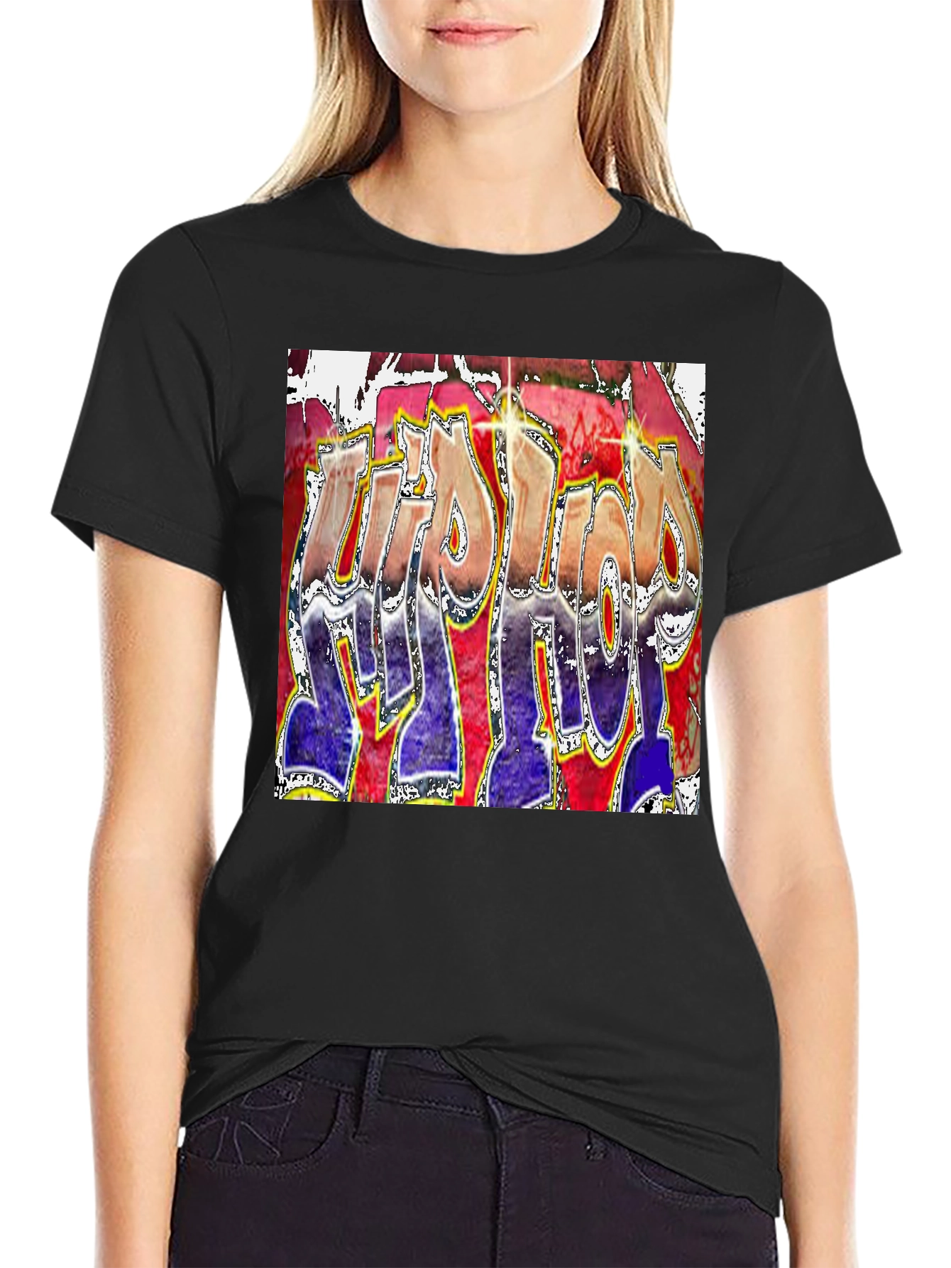 Hip Hop Graffiti Graphic Tee