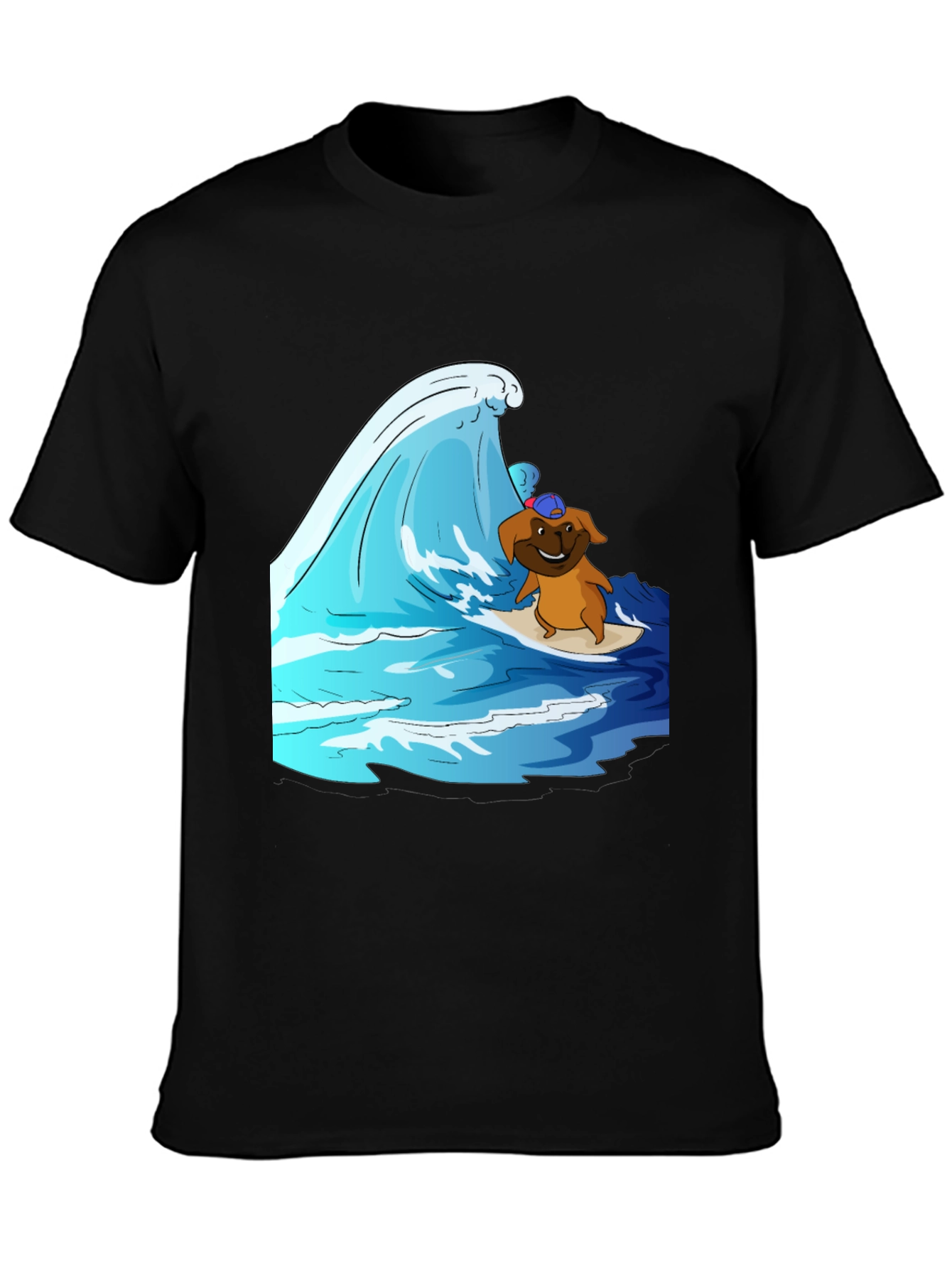 Surfing Dog T-Shirt