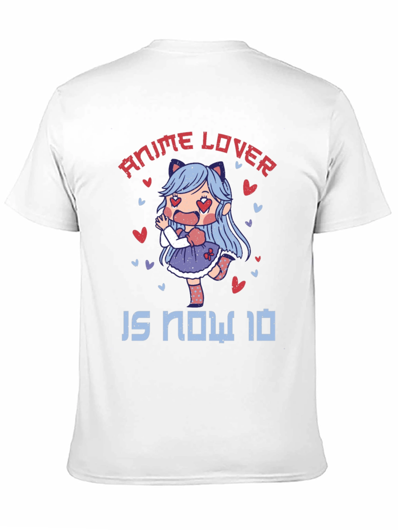 Anime Lover 10th Birthday T-Shirt