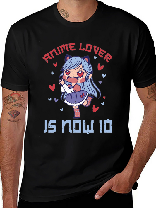 Anime Lover 10th Birthday T-Shirt