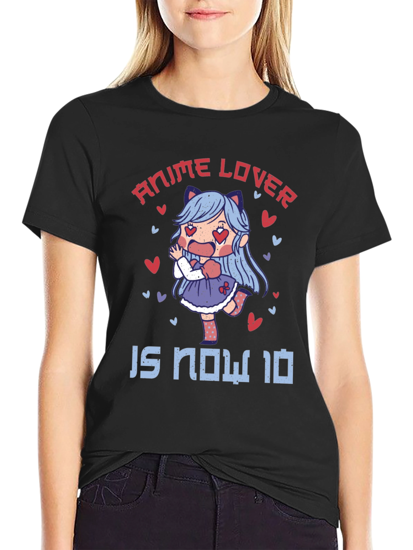 Anime Lover 10th Birthday T-Shirt
