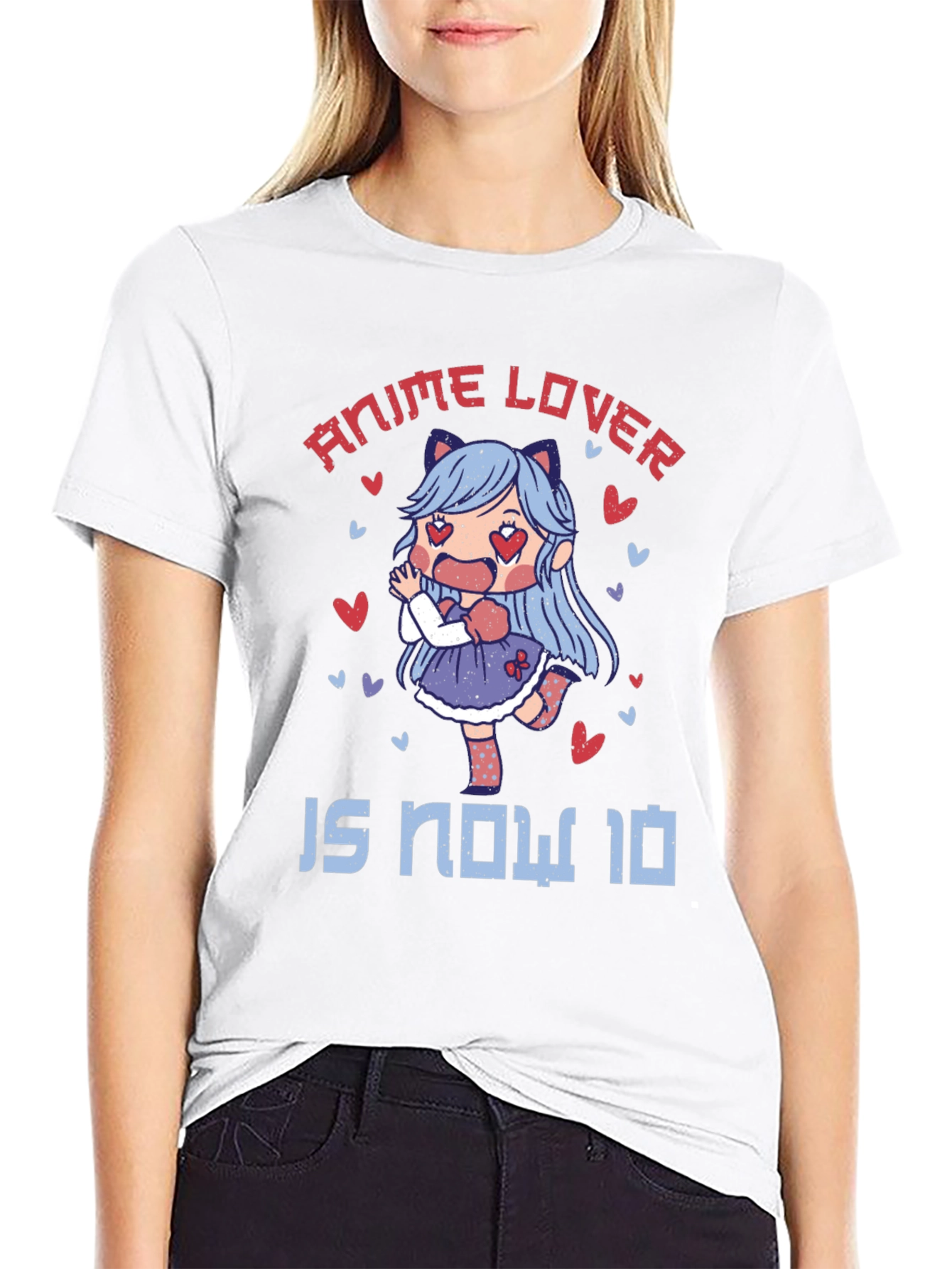 Anime Lover 10th Birthday T-Shirt