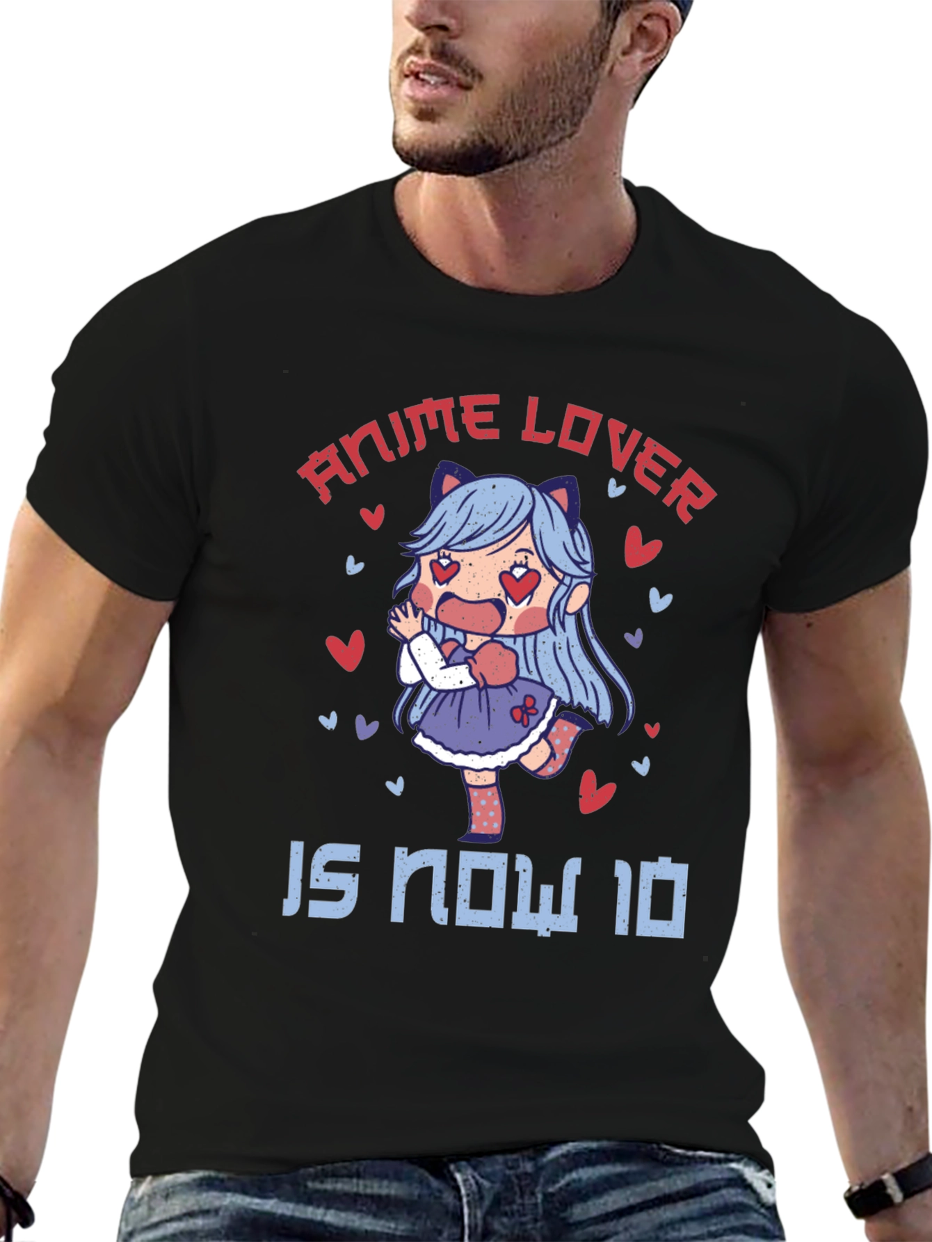 Anime Lover 10th Birthday T-Shirt