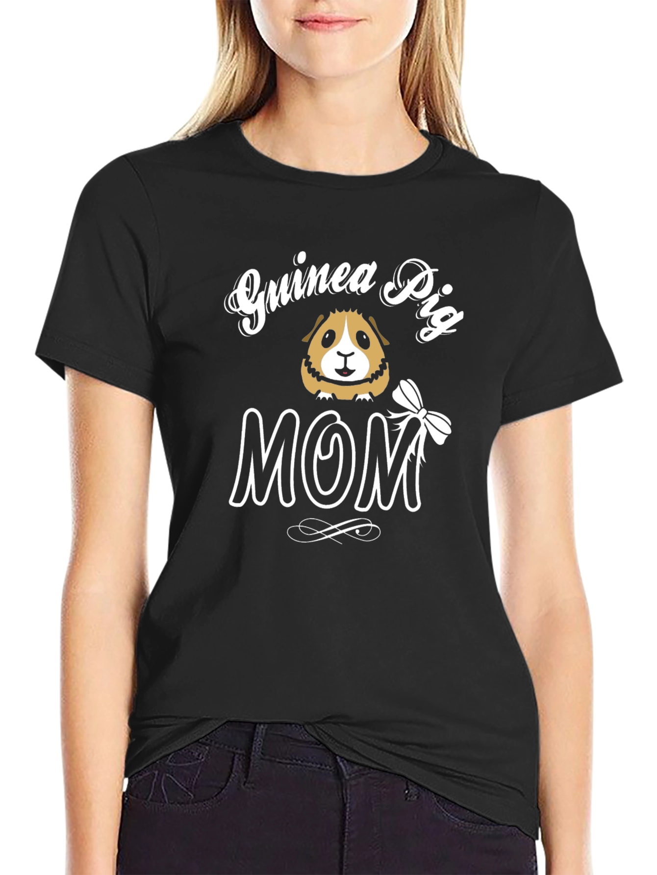 Guinea Pig Mom T-Shirt - Pet Lover Tee