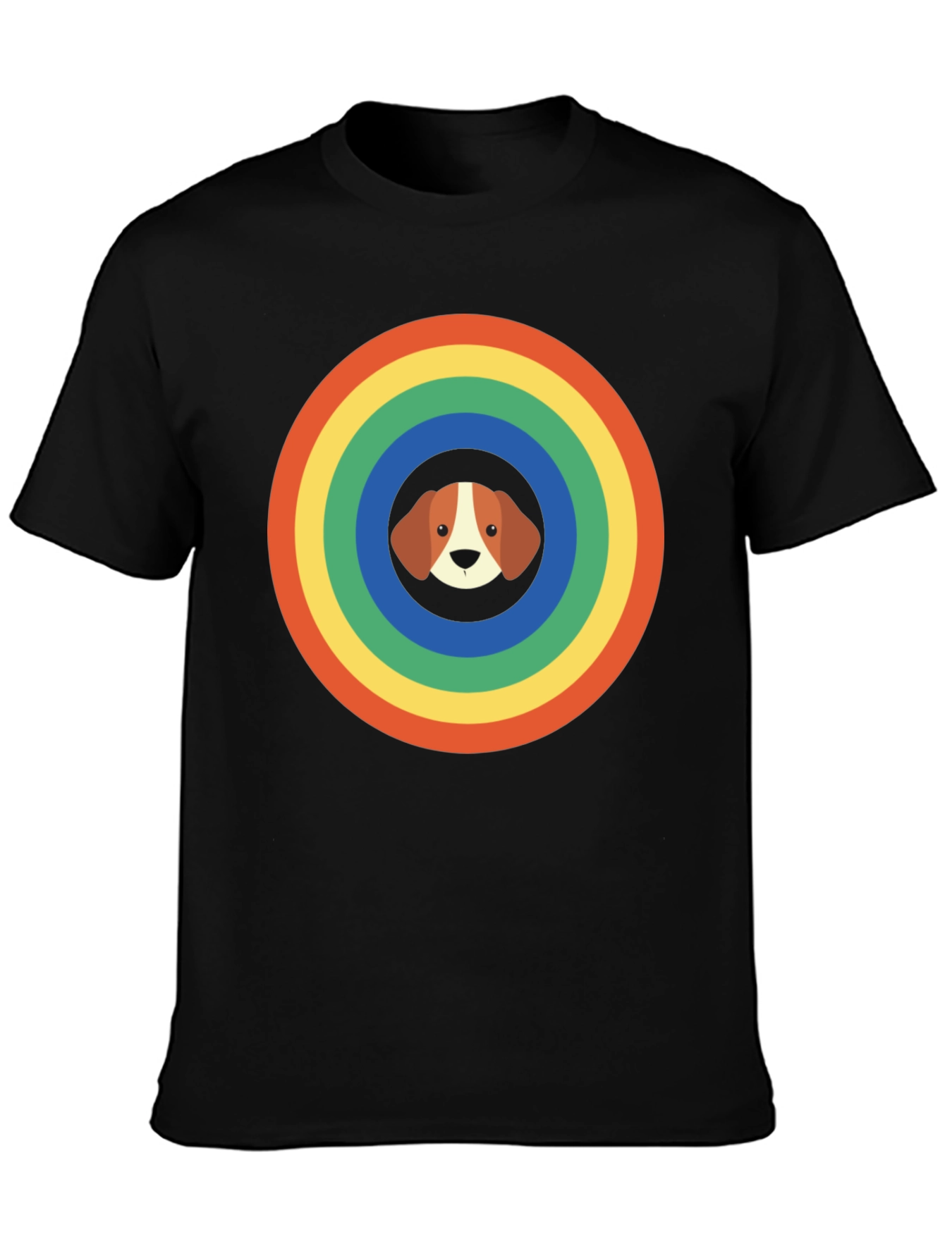 Rainbow Dog Graphic Tee - Unisex