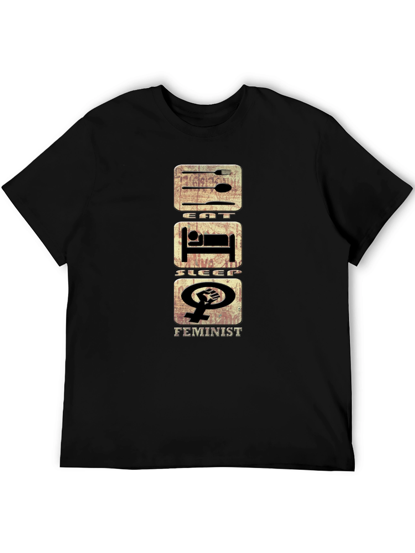 Eat Sleep Feminist T-Shirt