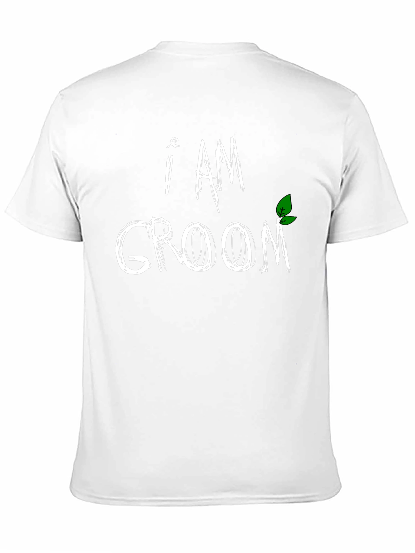 I AM GROOM T-Shirt - Plant Based