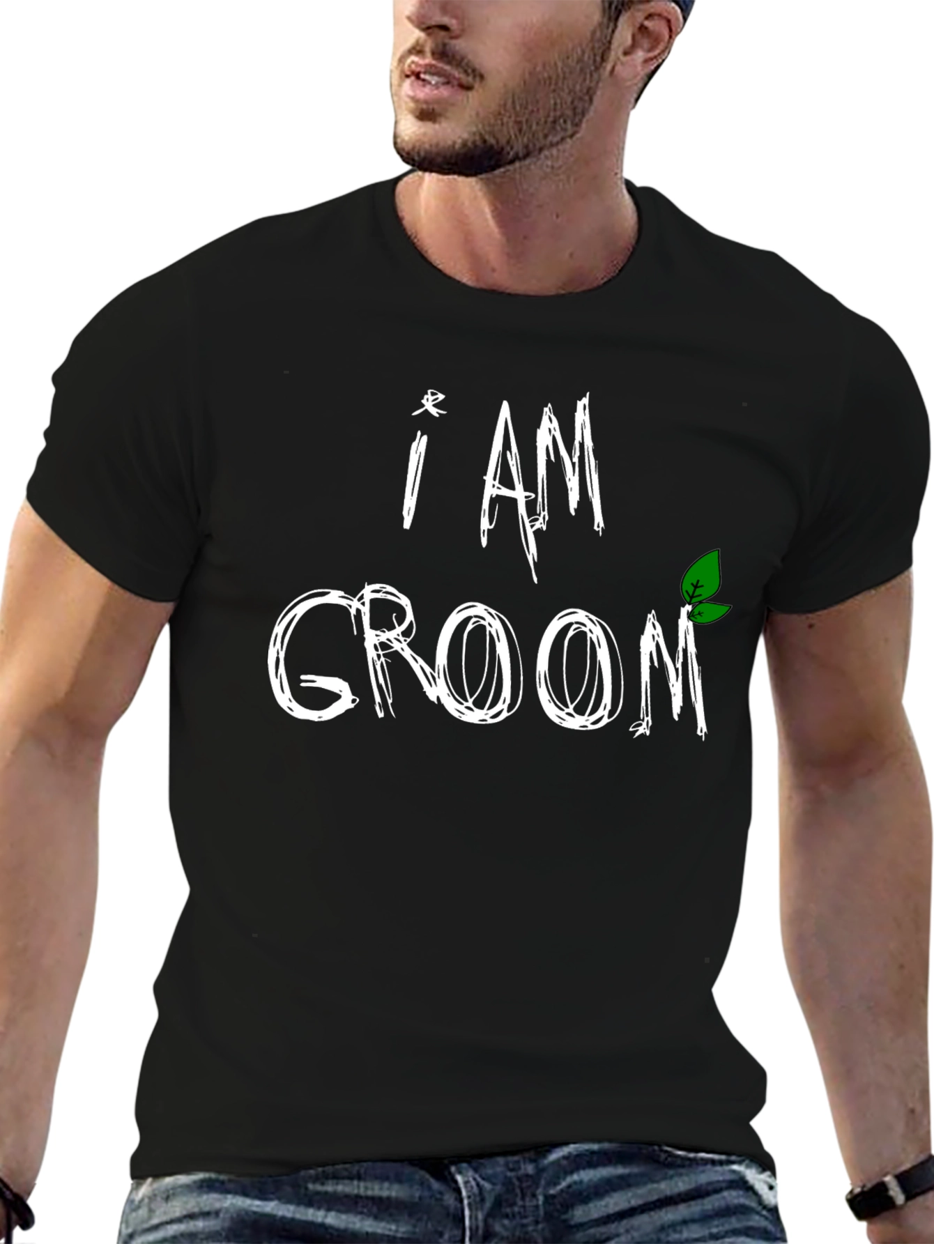 I AM GROOM T-Shirt - Plant Based