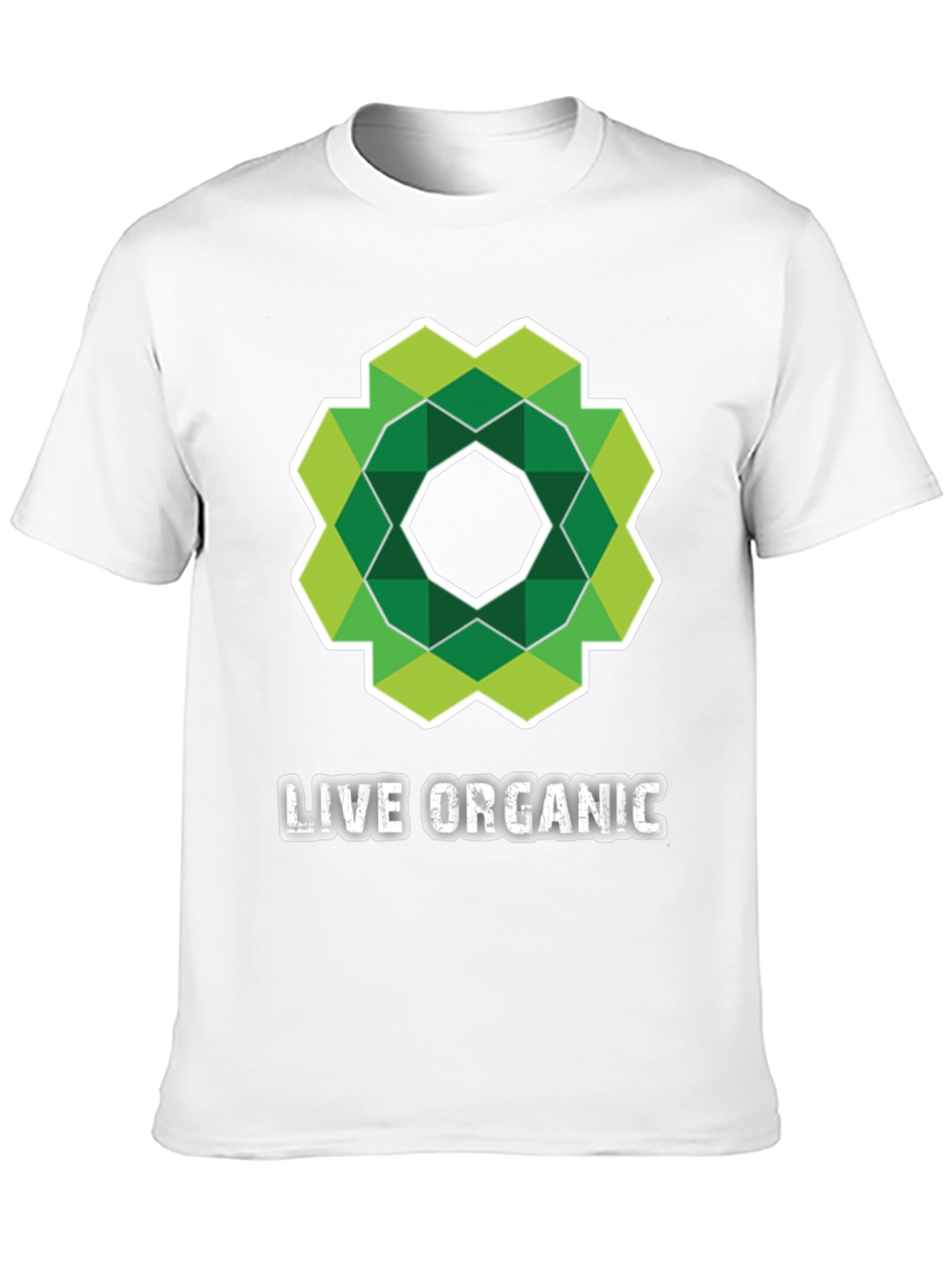 Live Organic Geometric Tee