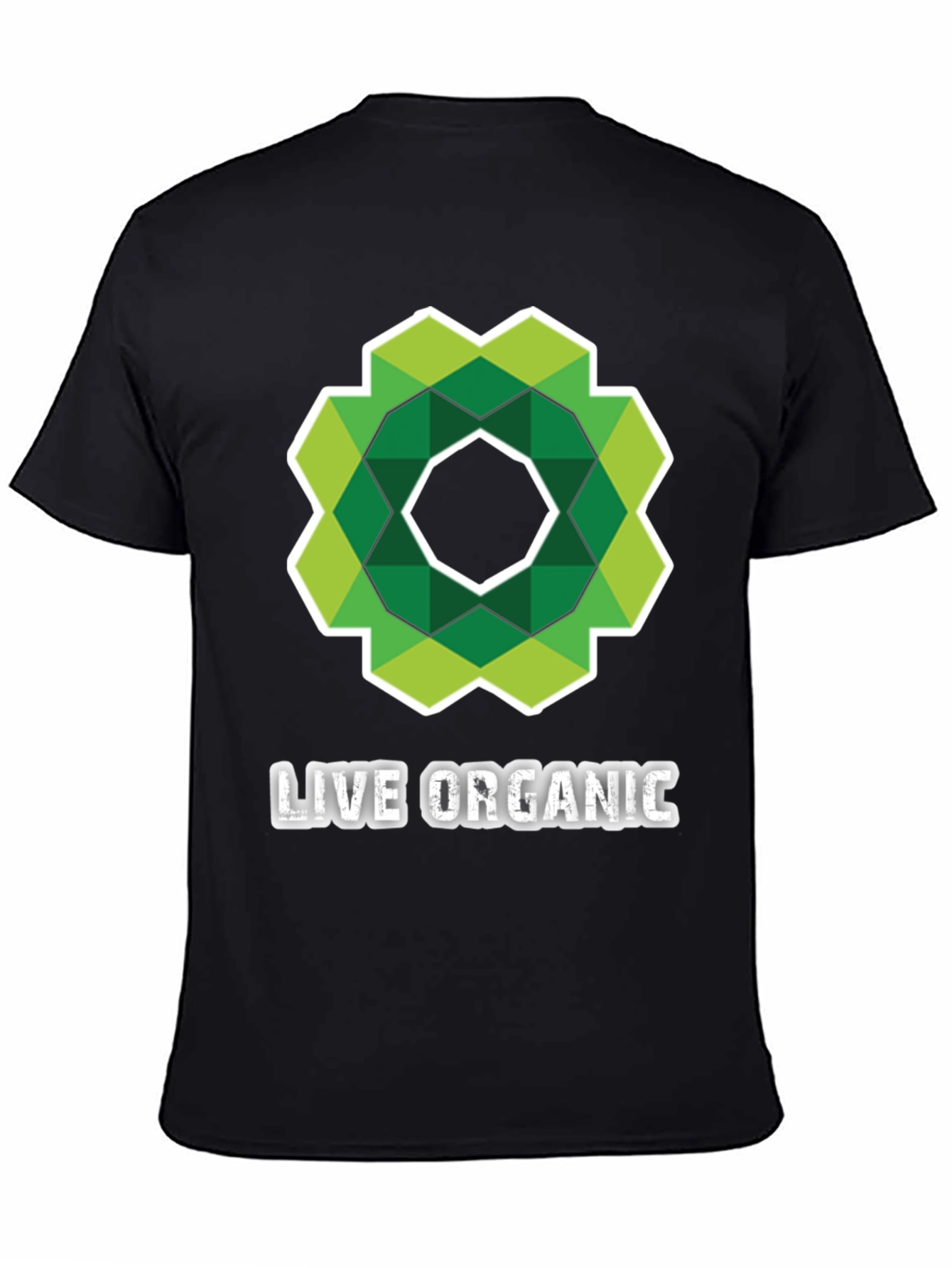 Live Organic Geometric Tee