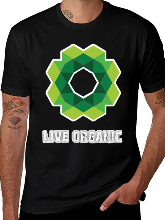 Live Organic Geometric Tee