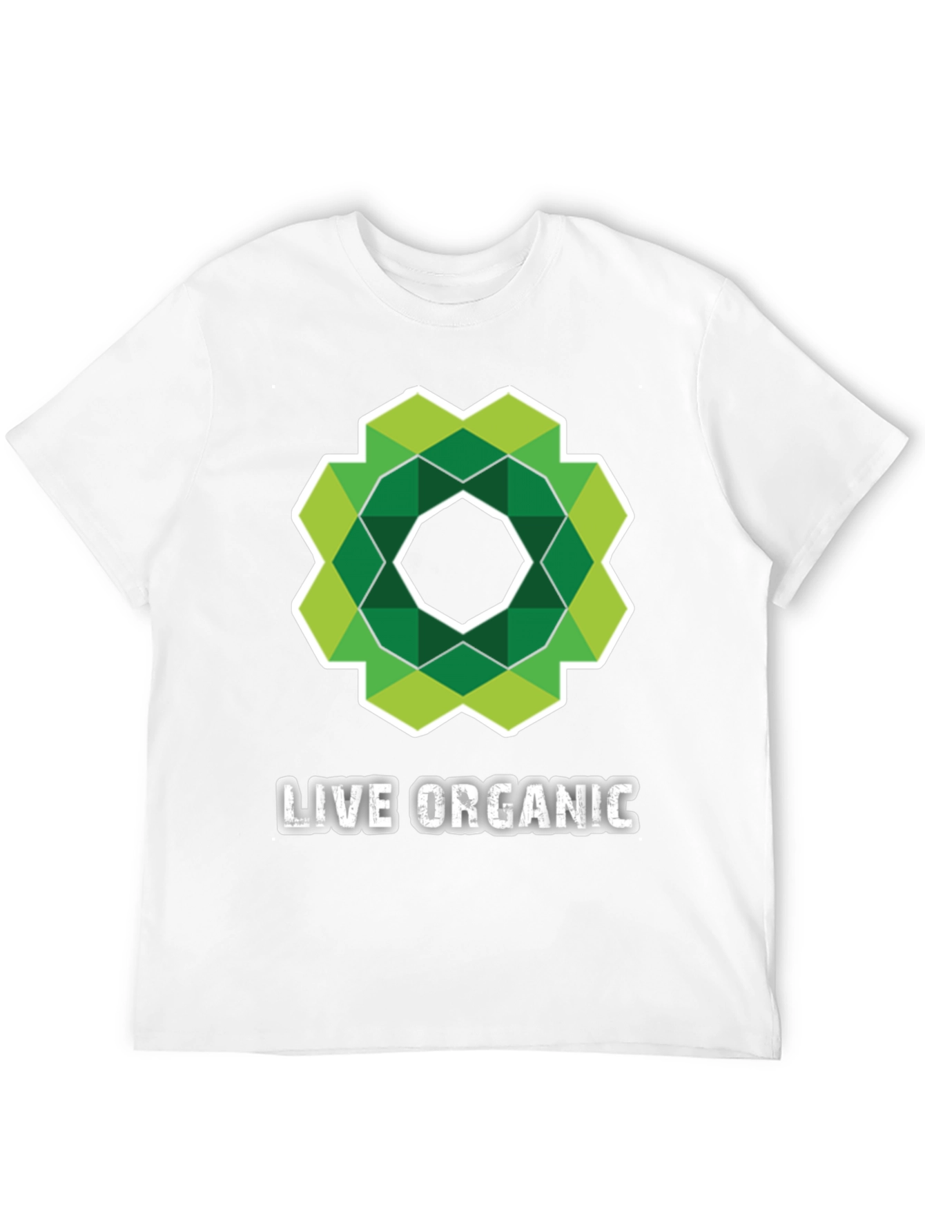 Live Organic Geometric Tee