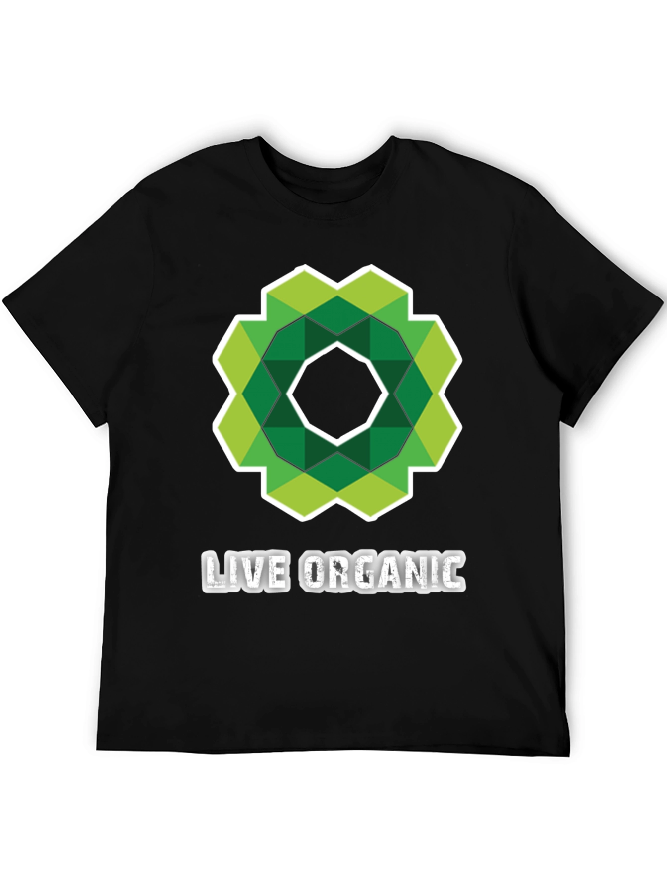 Live Organic Geometric Tee