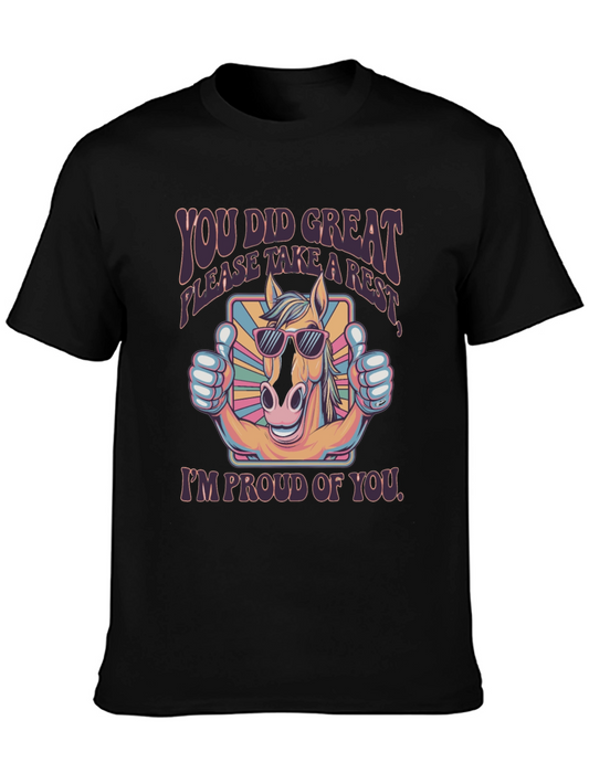 You Did Great Horse T-Shirt