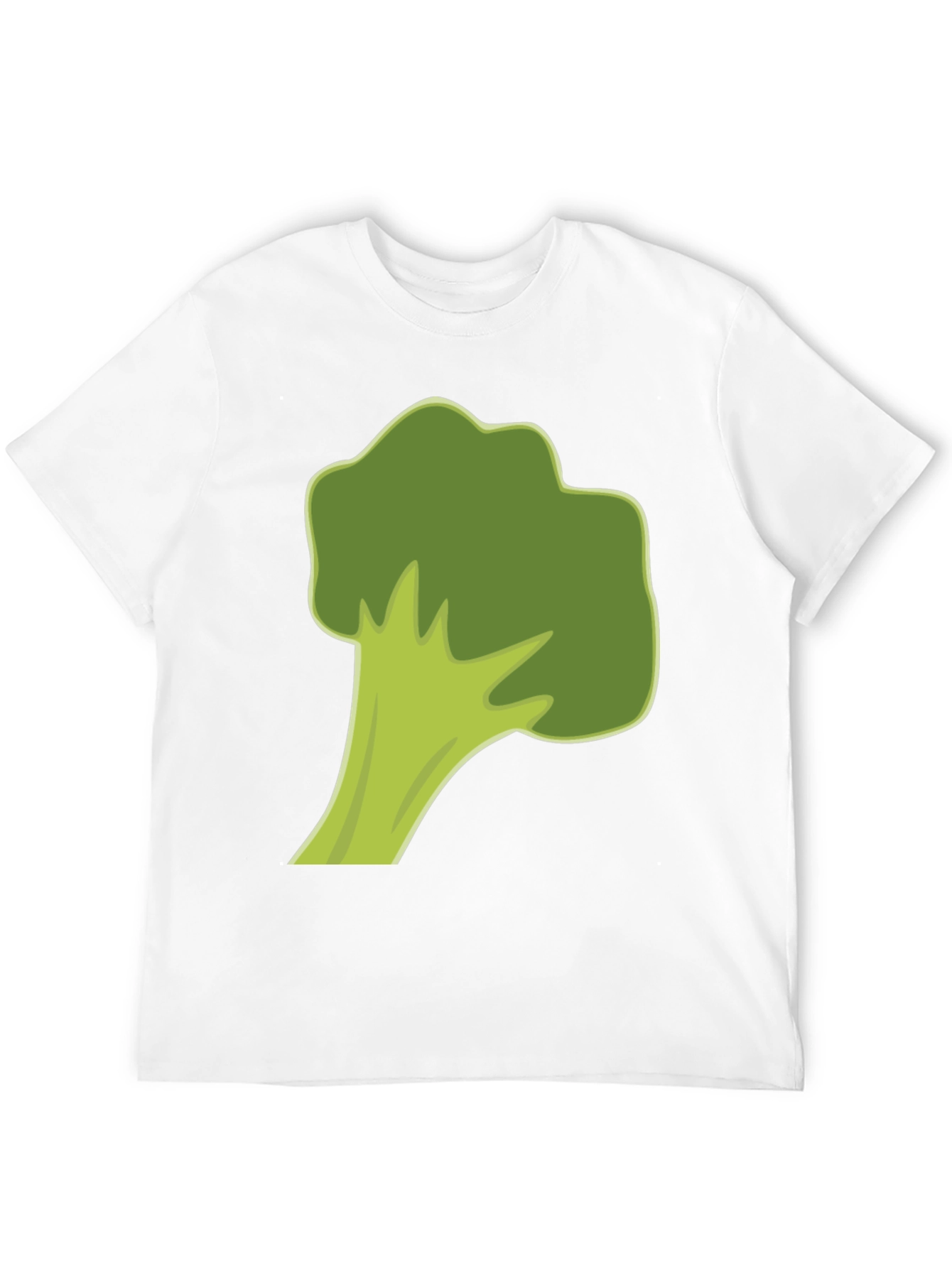 Broccoli Graphic Tee - Black Cotton Casual Shirt