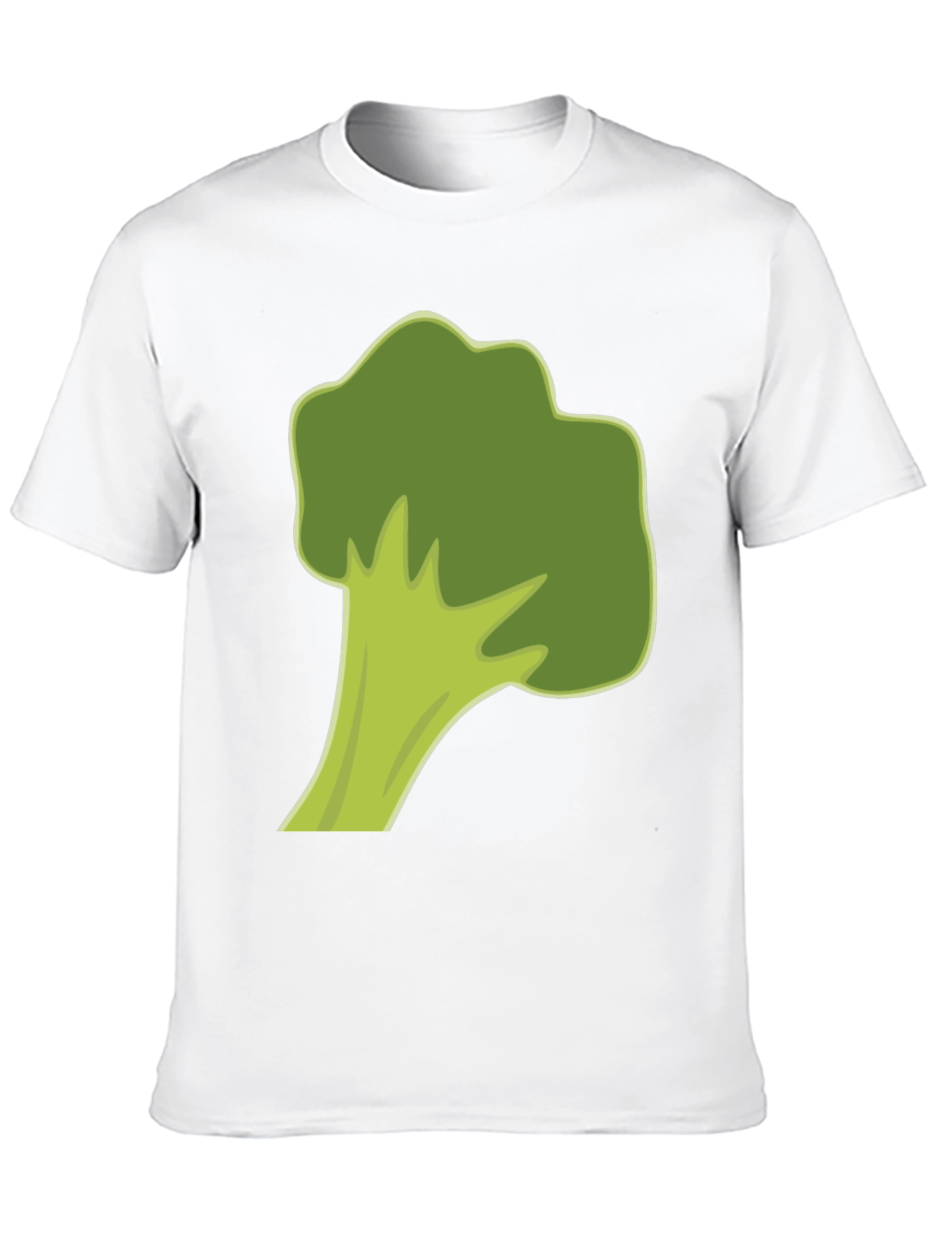 Broccoli Graphic Tee - Black Cotton Casual Shirt