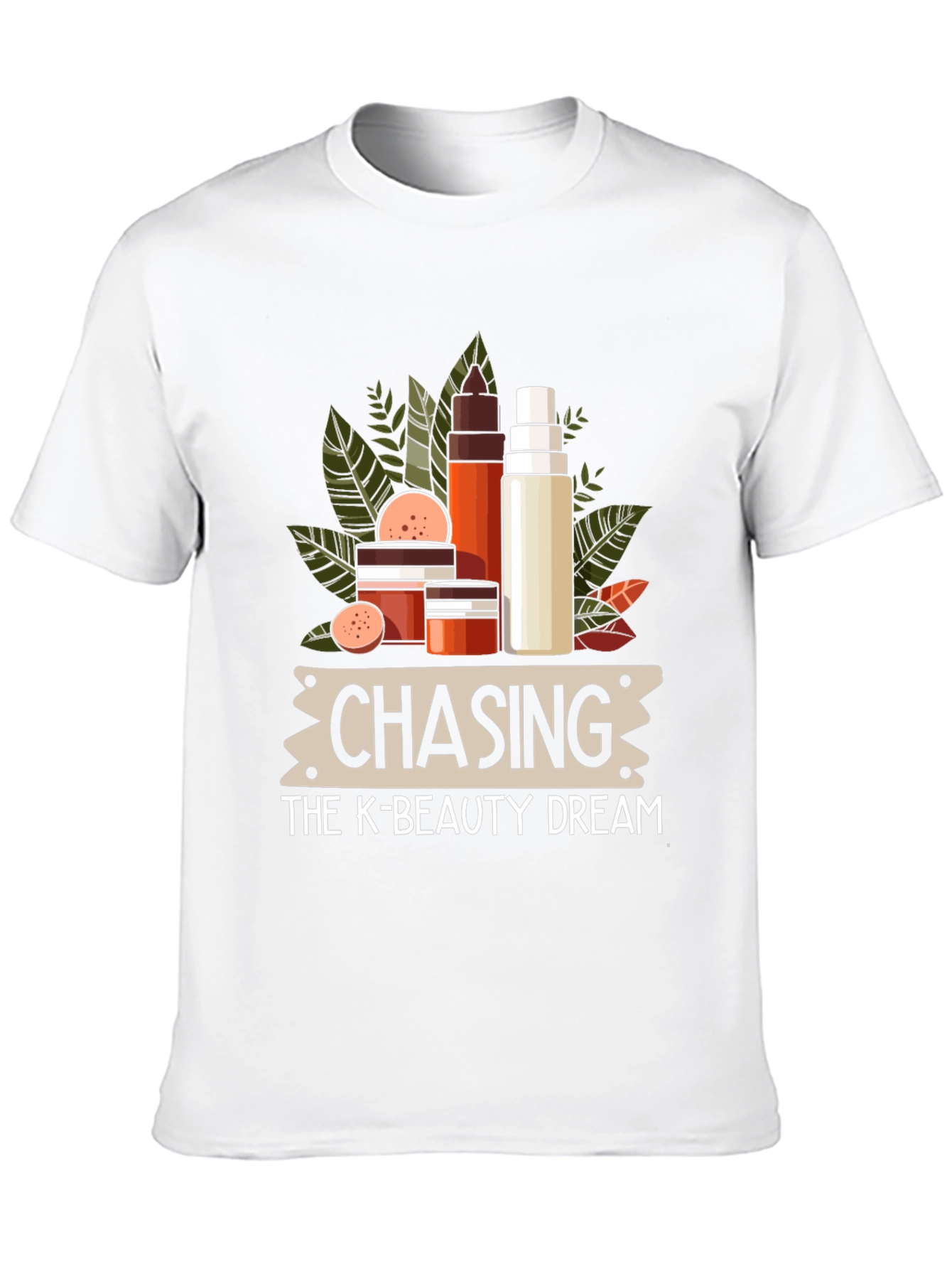 Chasing the K-Beauty Dream Black T-Shirt
