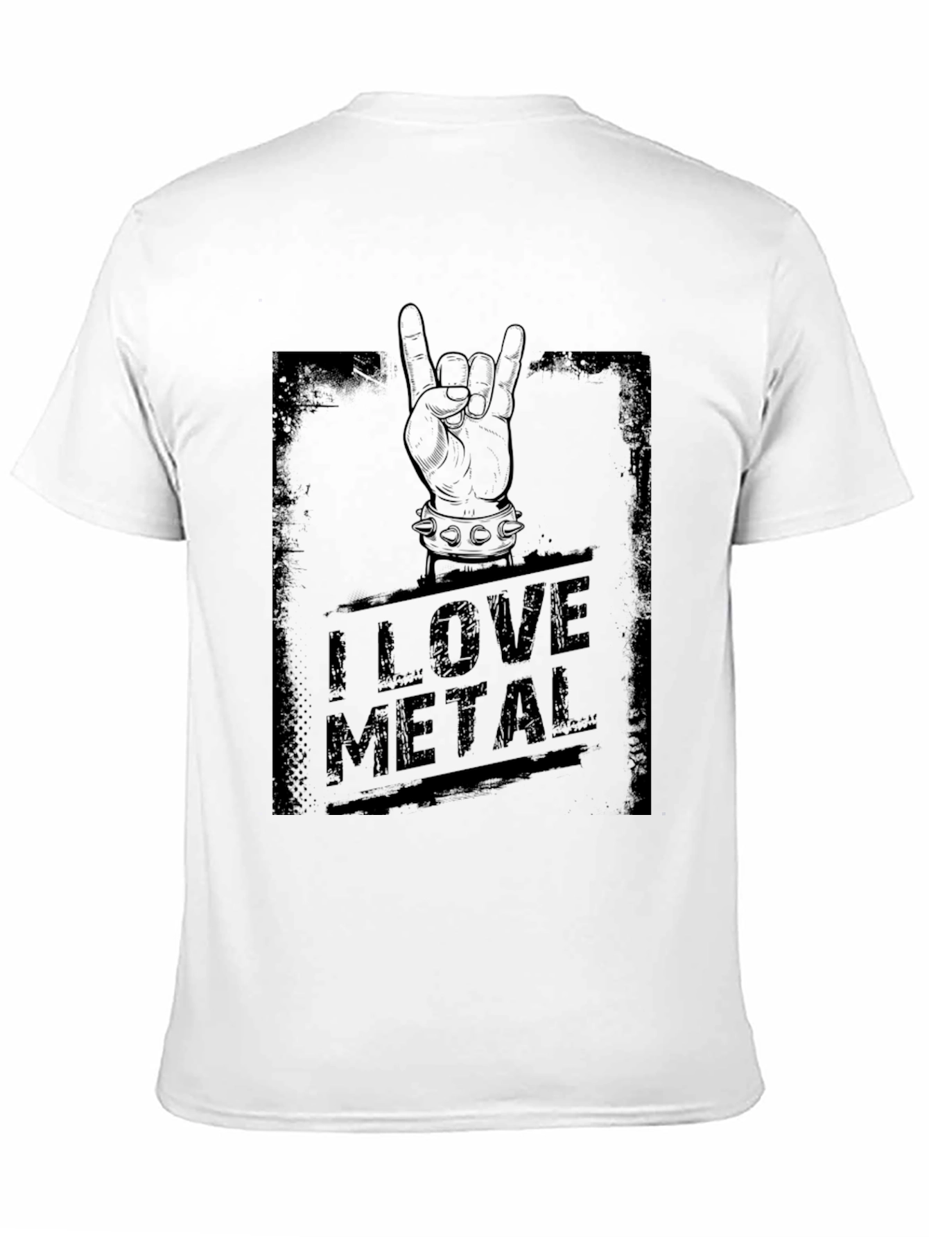 I Love Metal Black T-Shirt