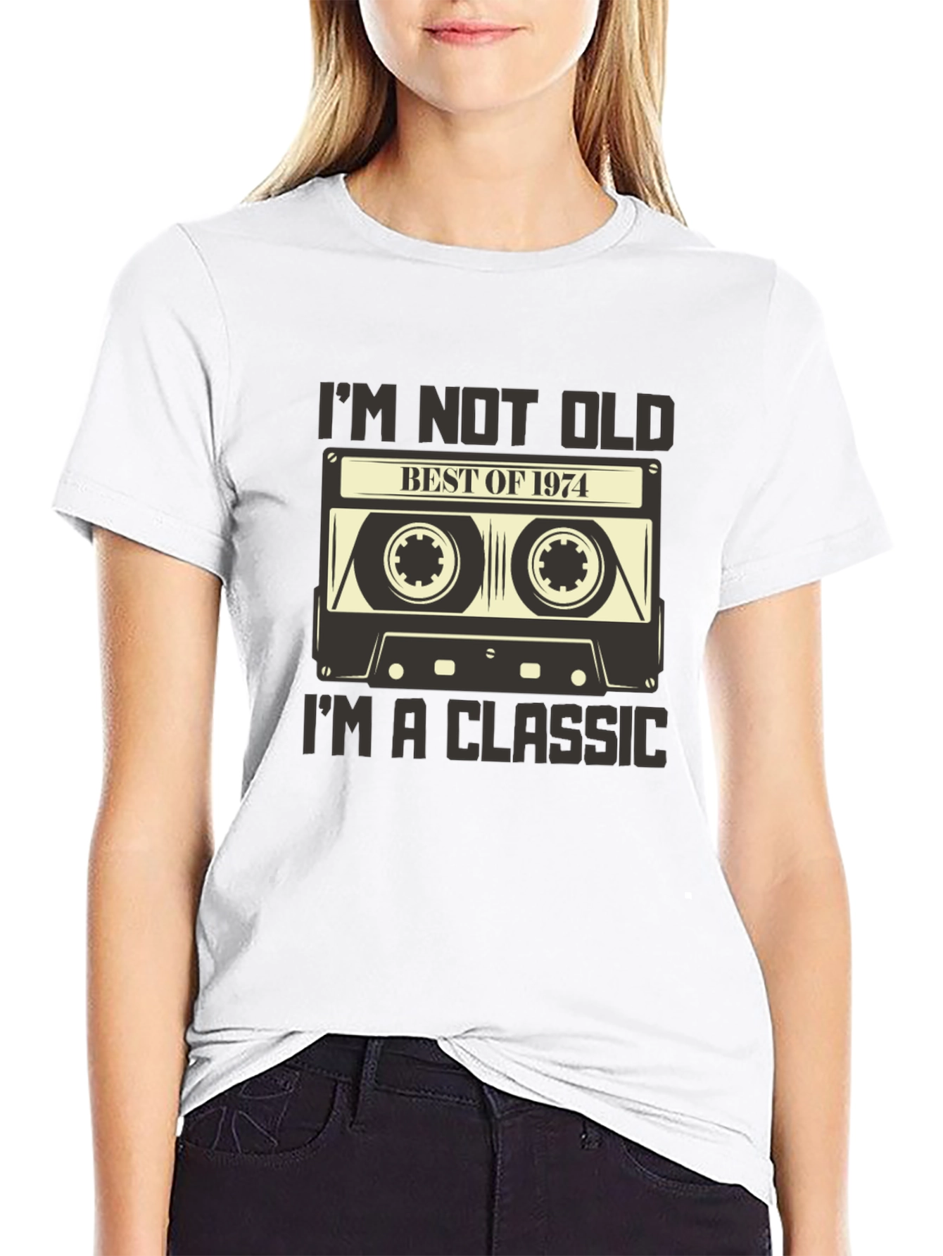 Classic 1974 Cassette Tape Graphic Tee