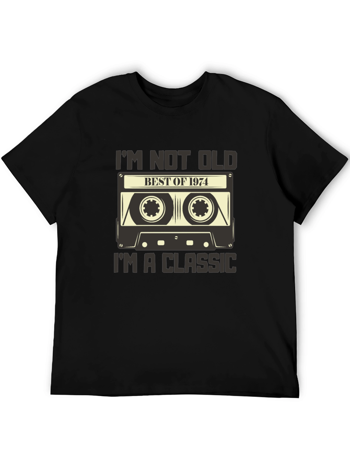 Classic 1974 Cassette Tape Graphic Tee