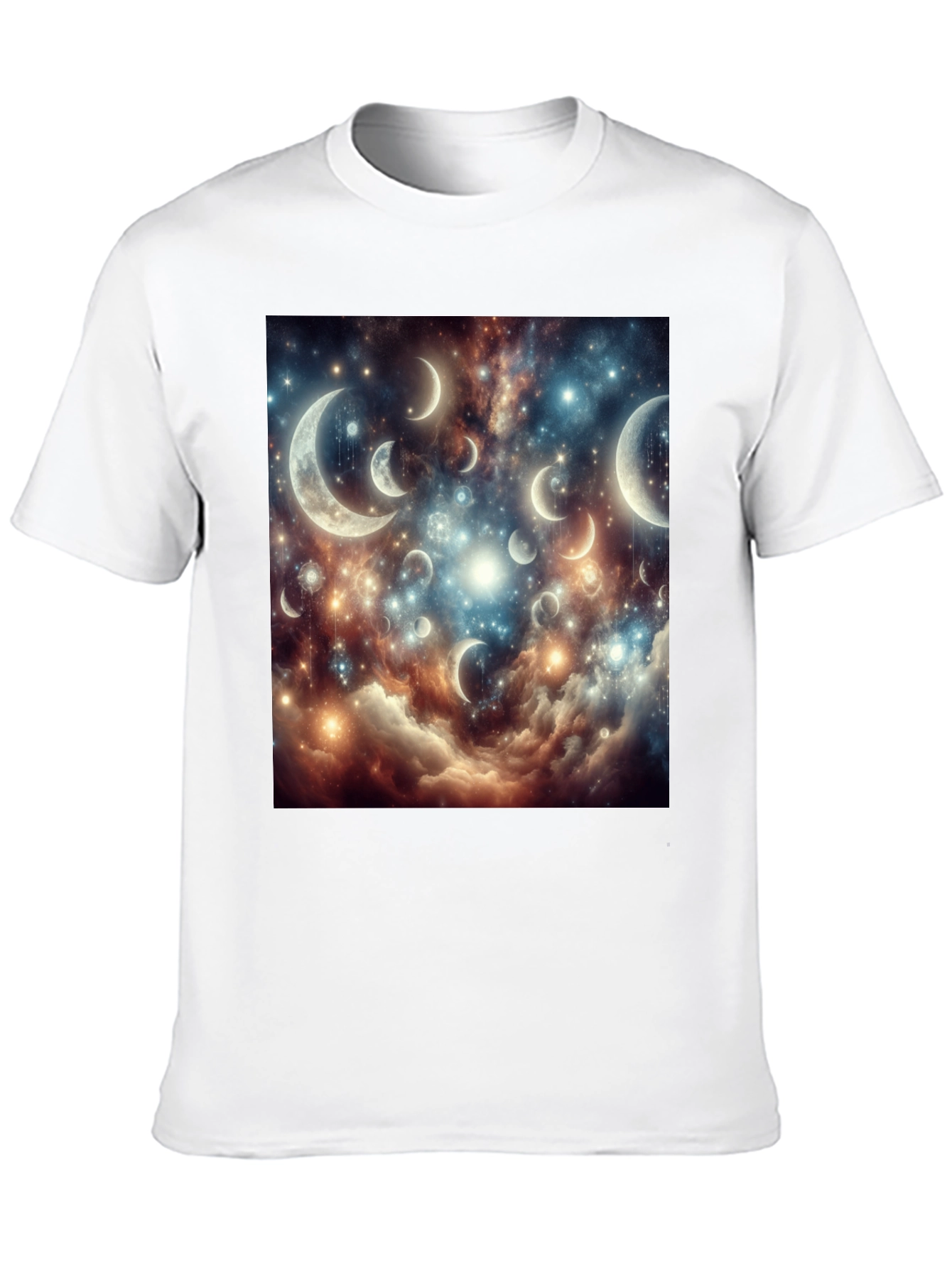 Celestial Moonscape Graphic T-Shirt