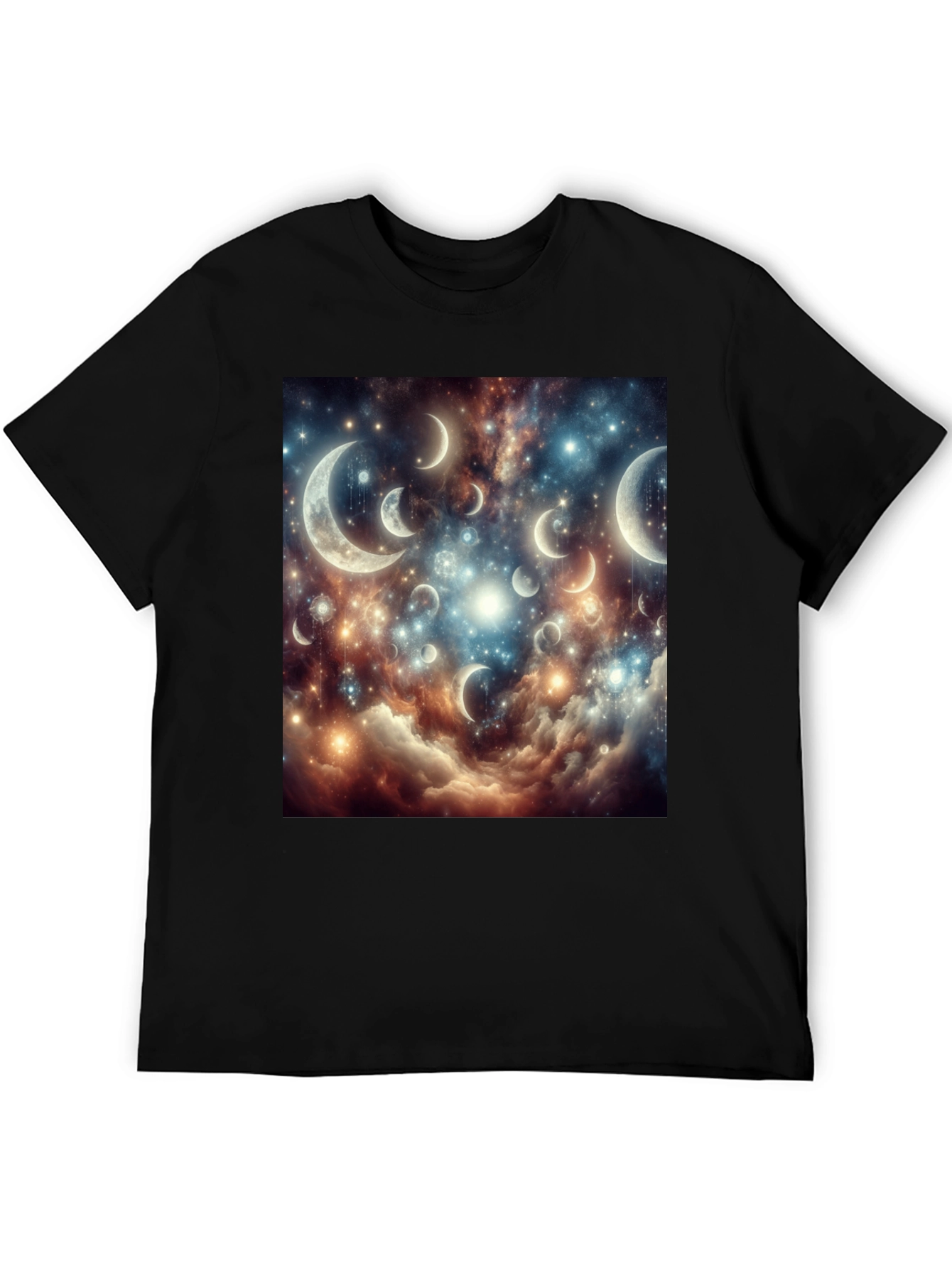 Celestial Moonscape Graphic T-Shirt