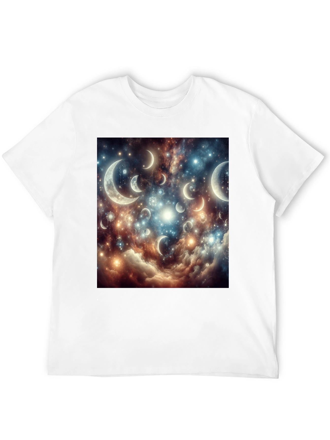 Celestial Moonscape Graphic T-Shirt
