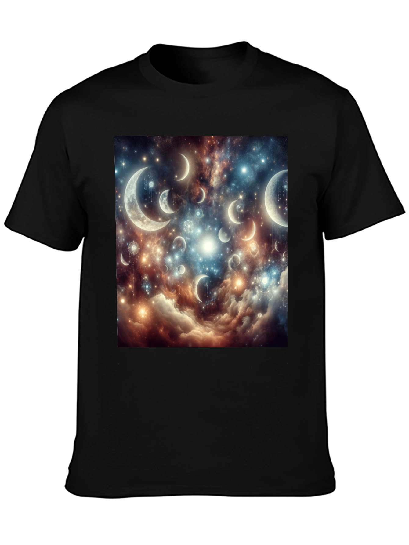 Celestial Moonscape Graphic T-Shirt