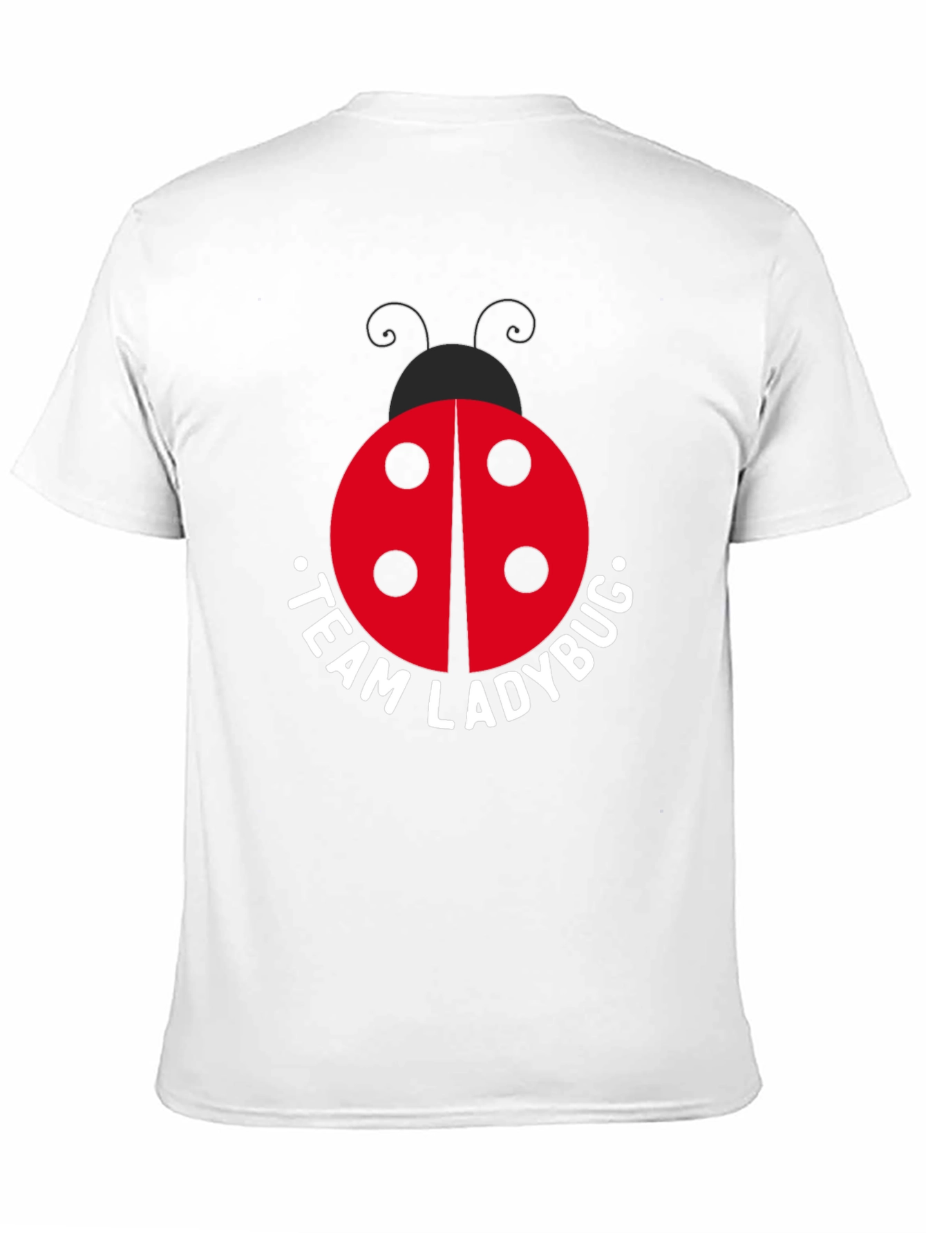 Team Ladybug Black T-Shirt