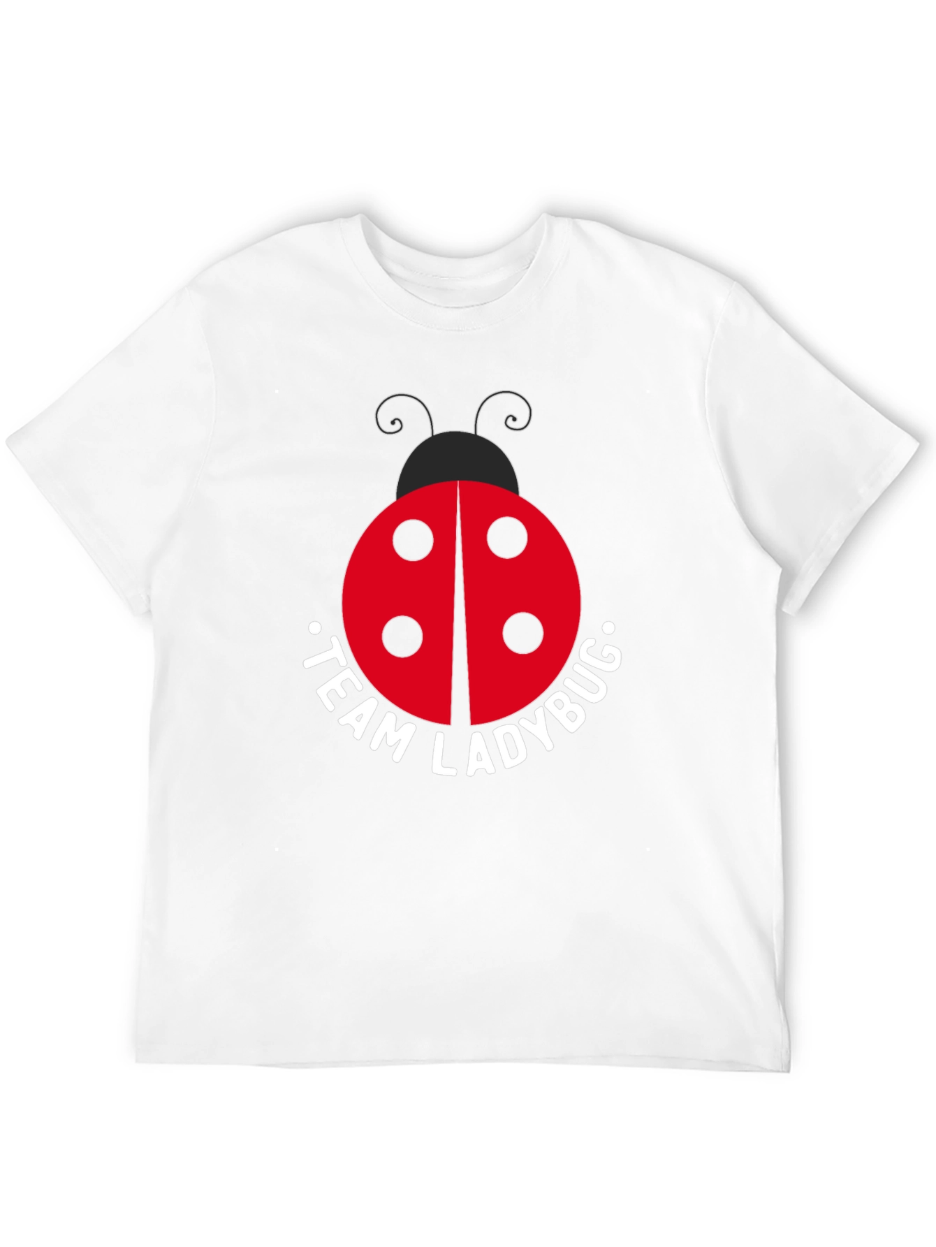 Team Ladybug Black T-Shirt