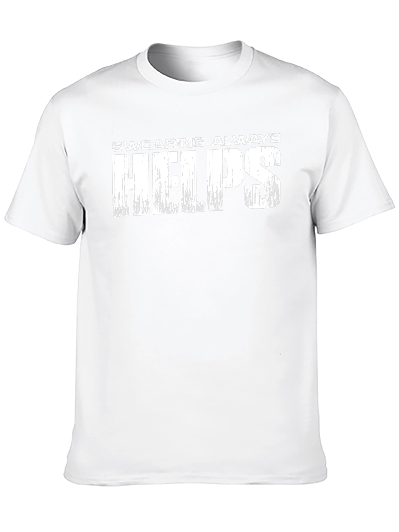 Swearing Always Helps Graphic Tee