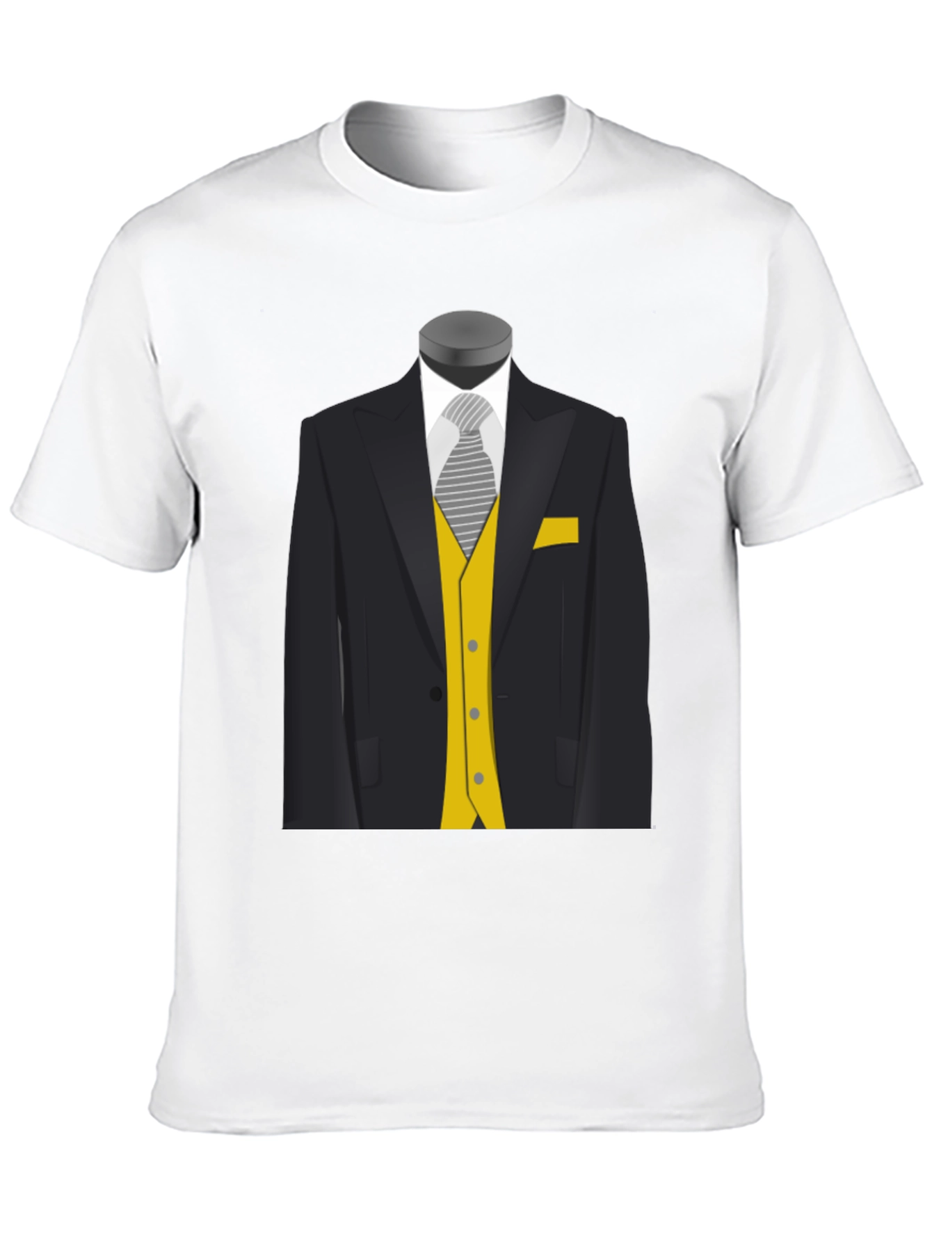 Gentlemans Tuxedo Graphic Tee - Classic Style