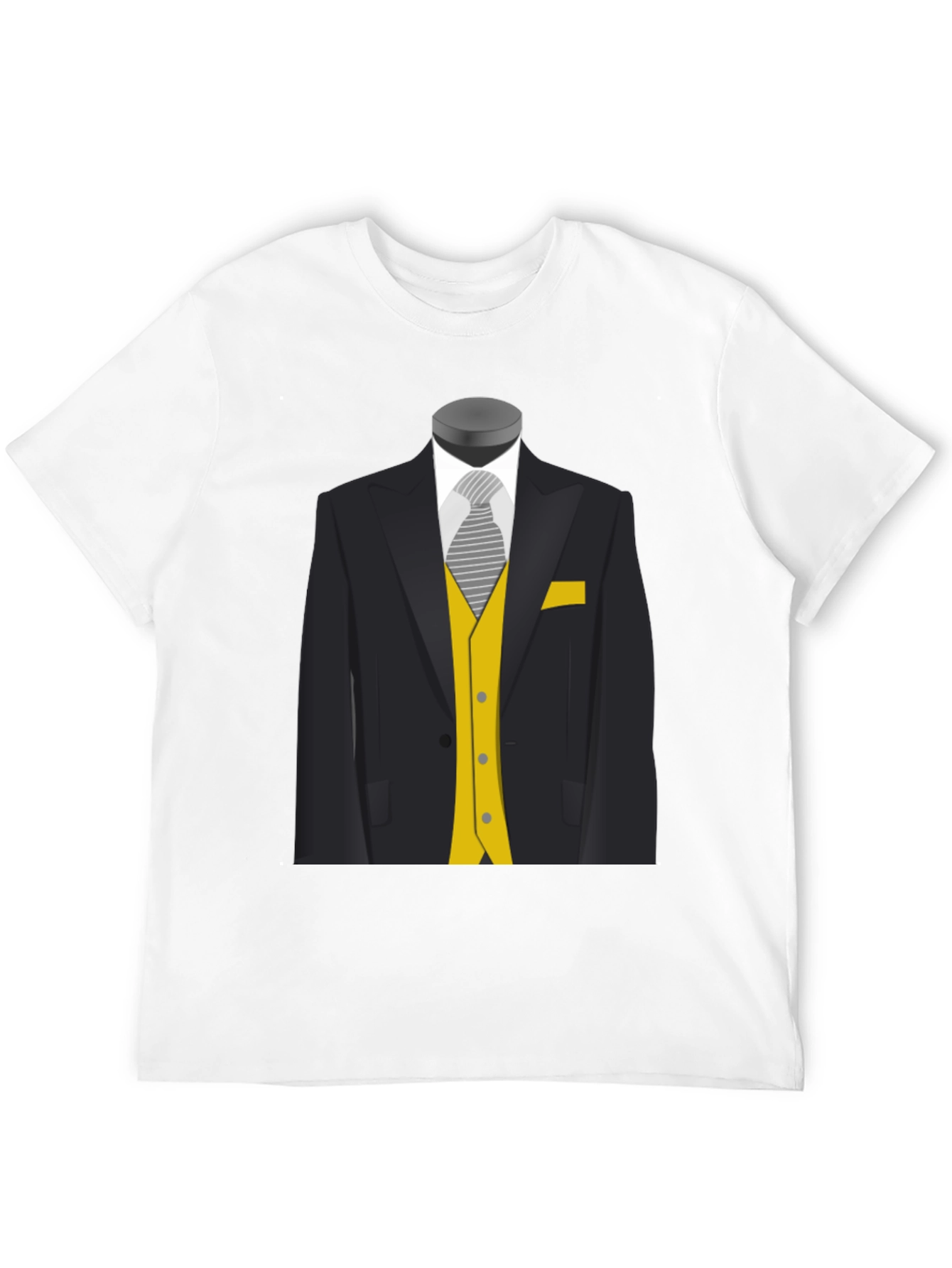 Gentlemans Tuxedo Graphic Tee - Classic Style