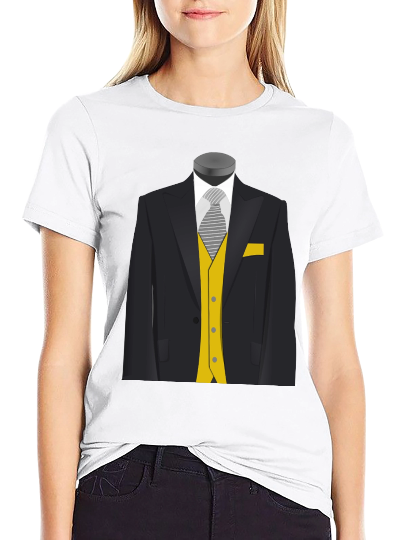 Gentlemans Tuxedo Graphic Tee - Classic Style