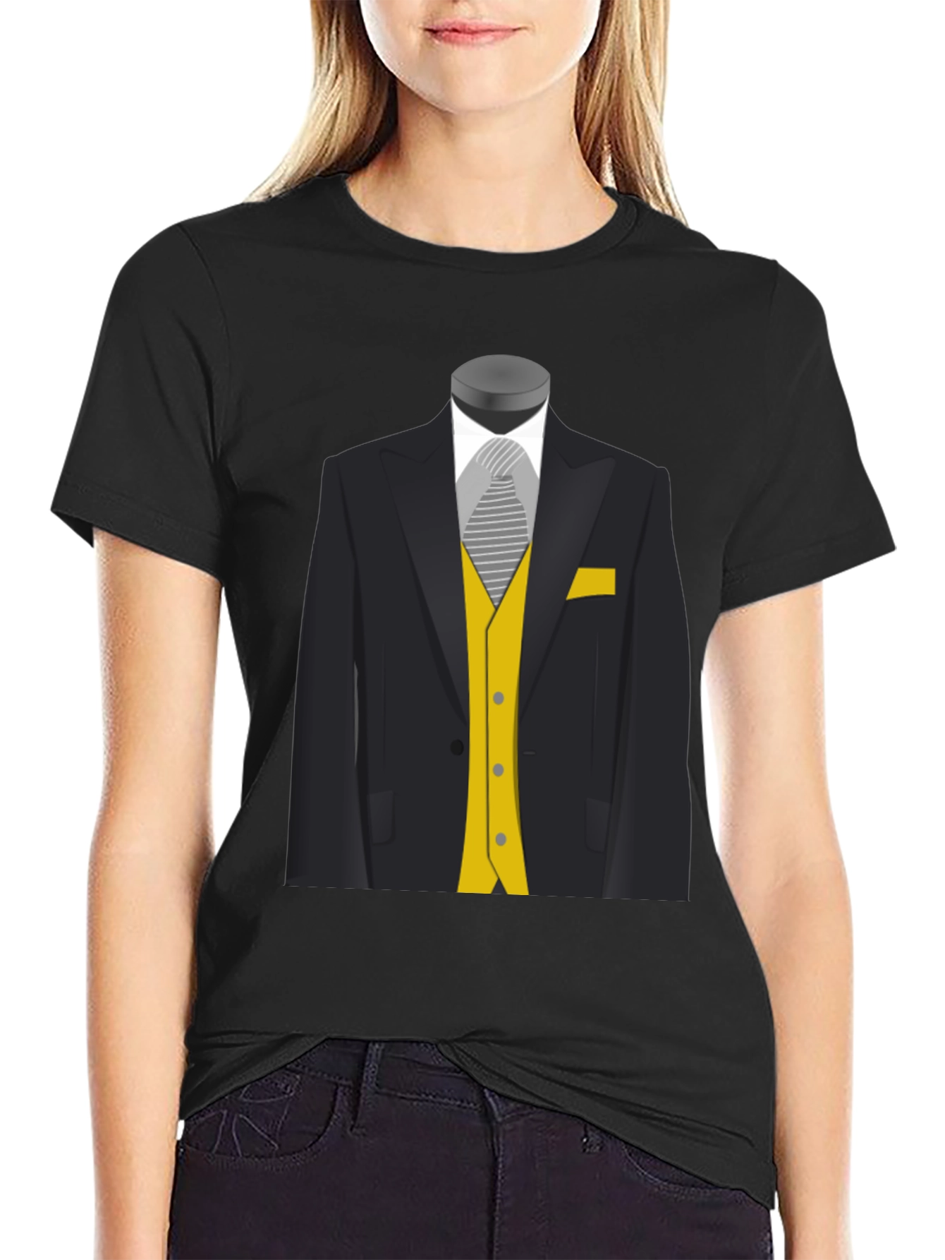 Gentlemans Tuxedo Graphic Tee - Classic Style