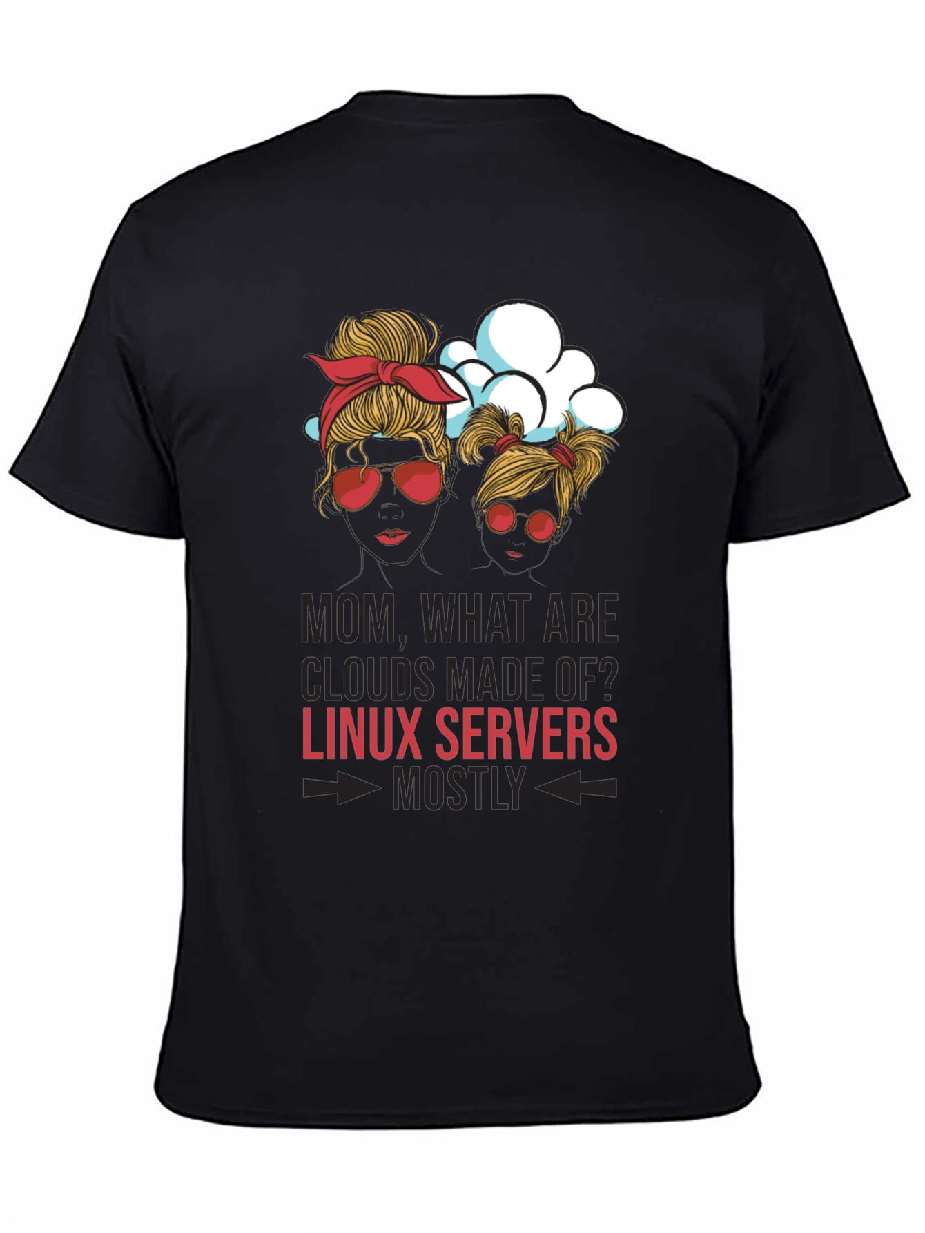 Linux Server Clouds T-Shirt
