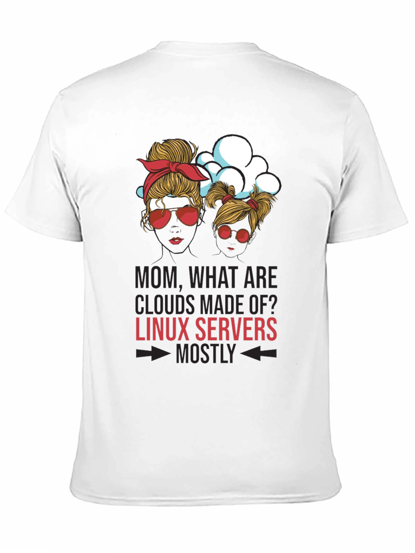 Linux Server Clouds T-Shirt