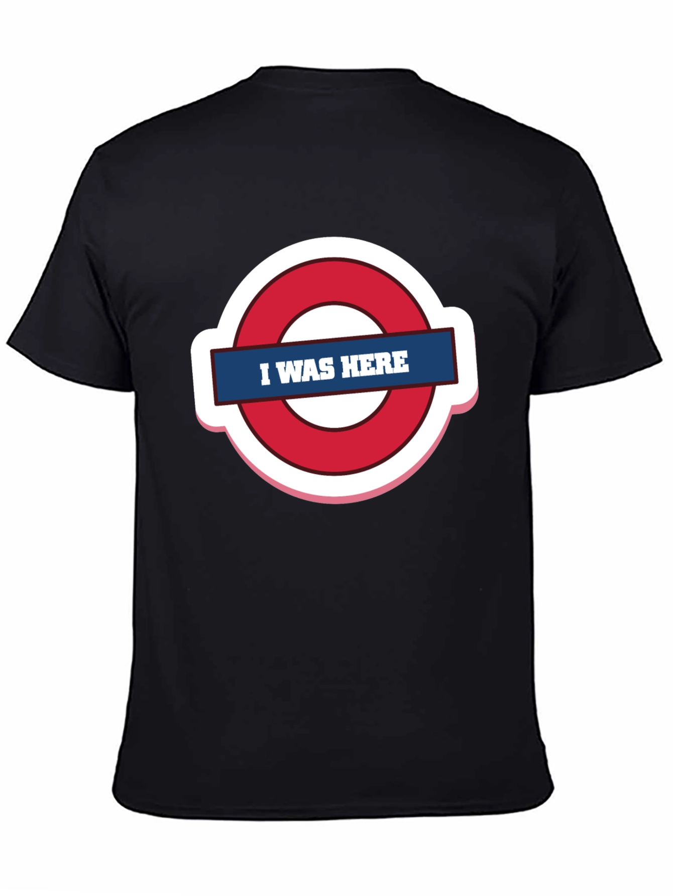 I Was Here Graphic Tee - Trendy Design
