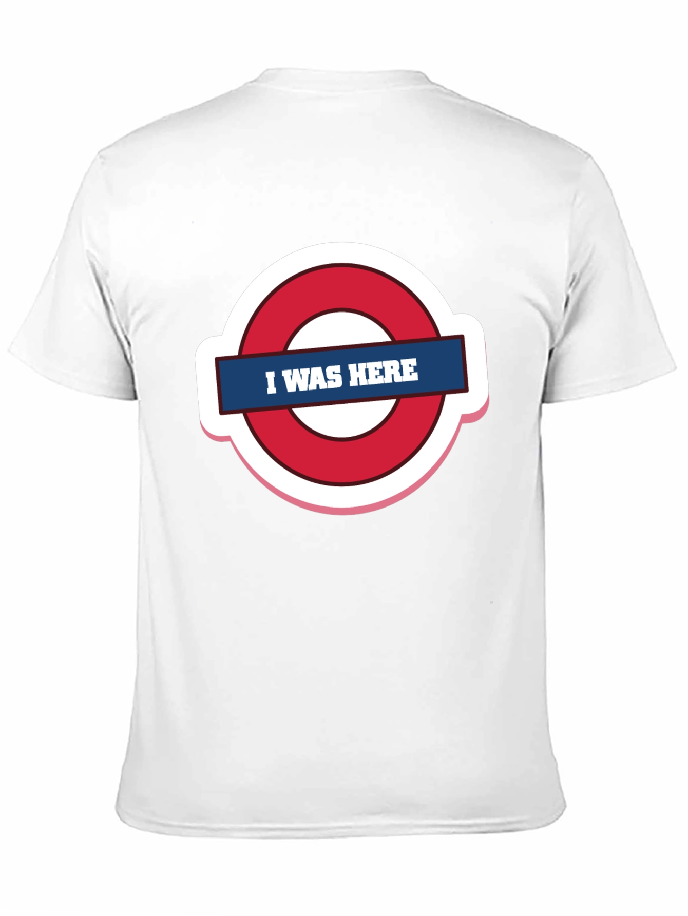 I Was Here Graphic Tee - Trendy Design