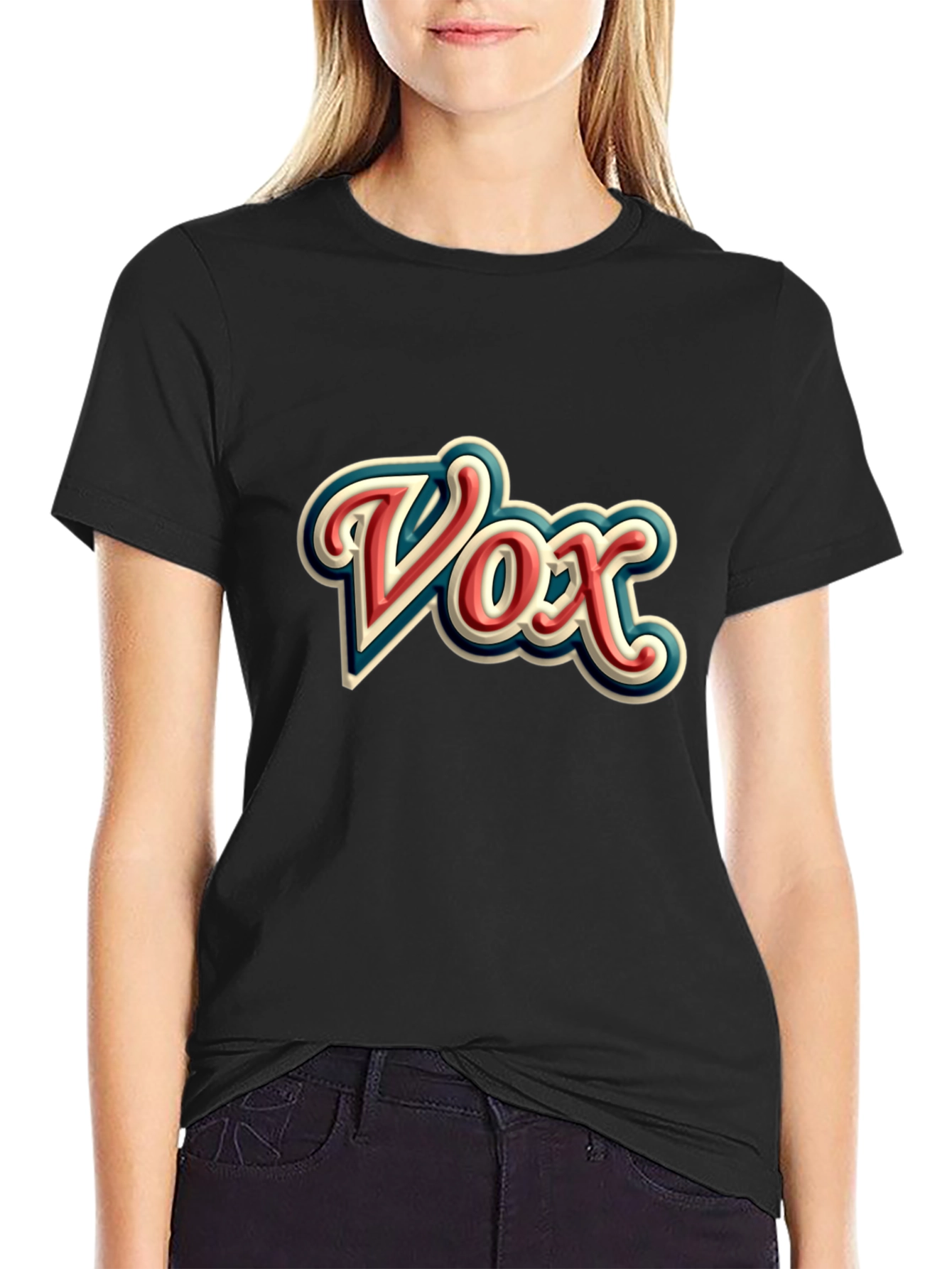 Retro Vox Graphic Tee - Classic Style