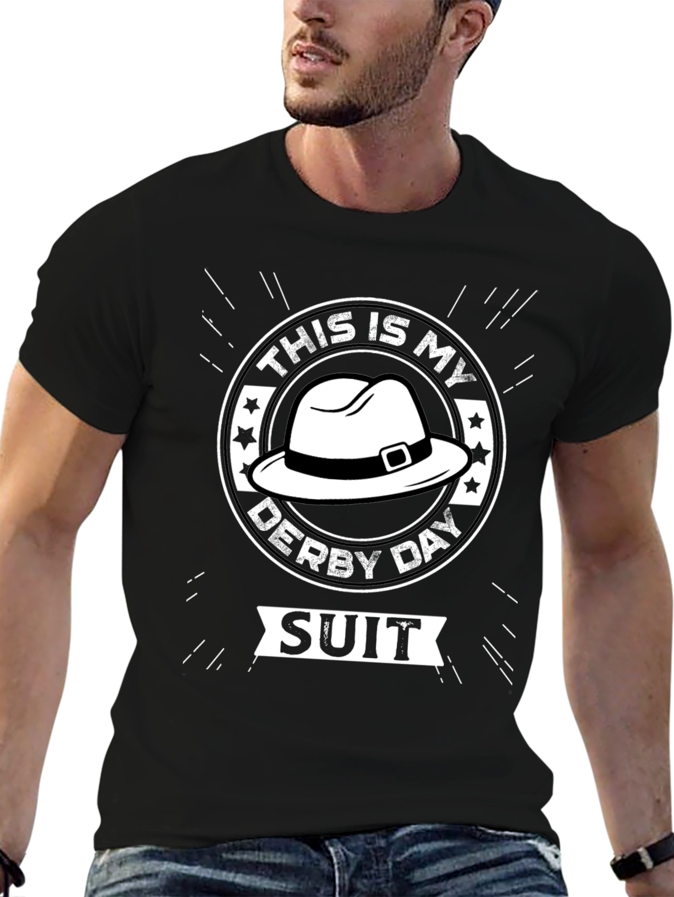 Derby Day Suit T-Shirt - Novelty Apparel