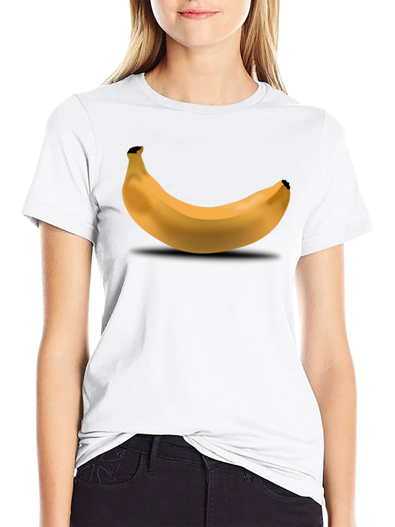 Banana Graphic T-Shirt - Fruit Lover Tee