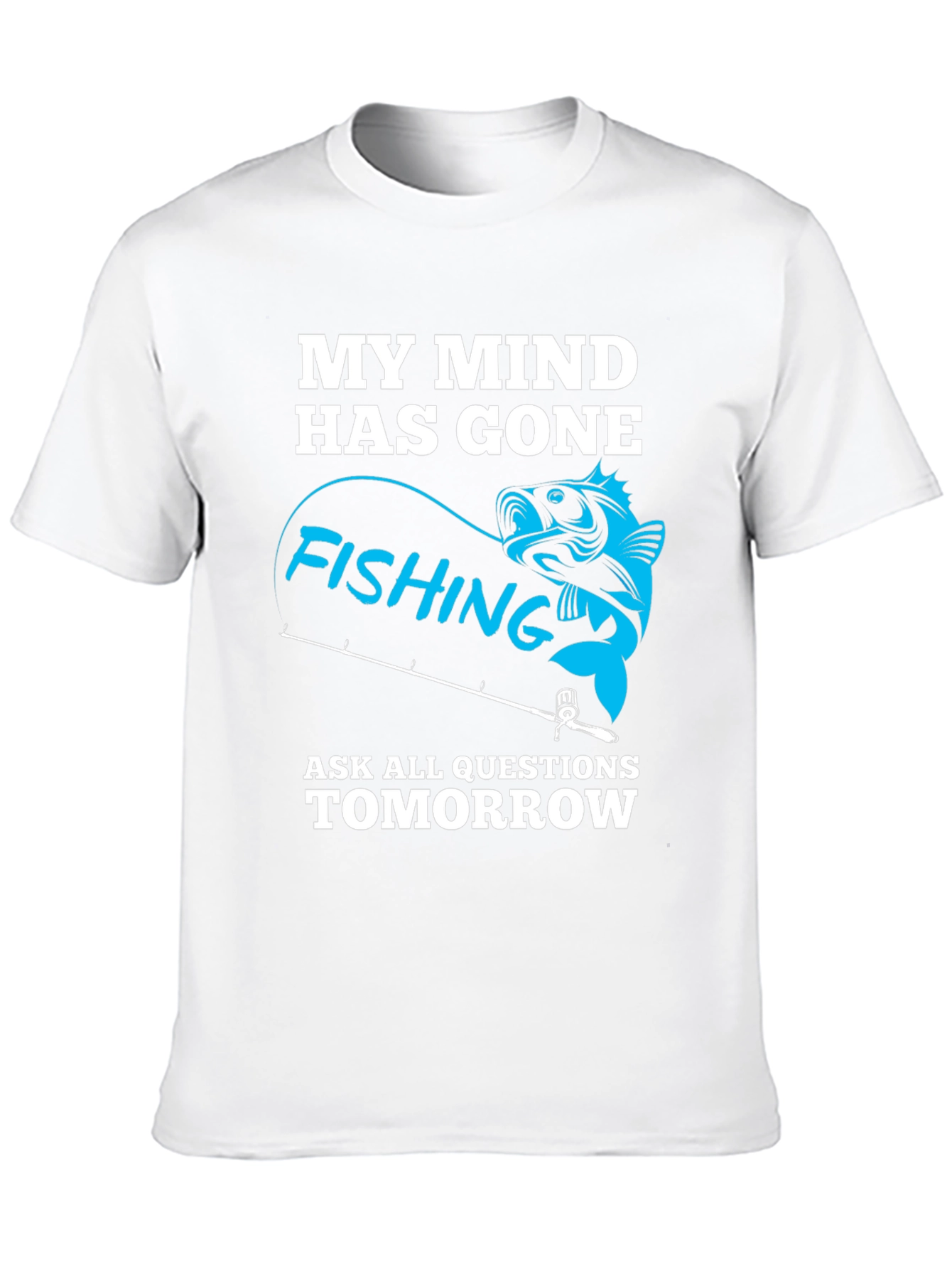 Gone Fishing Graphic T-Shirt - Mens