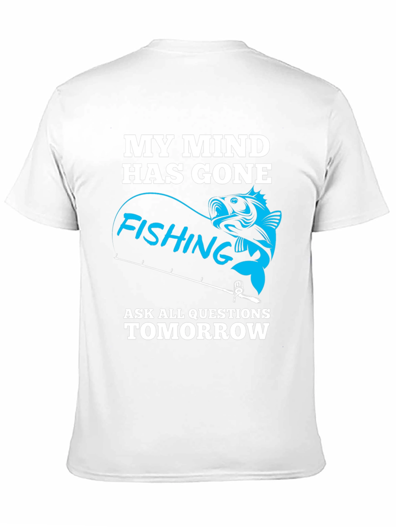 Gone Fishing Graphic T-Shirt - Mens