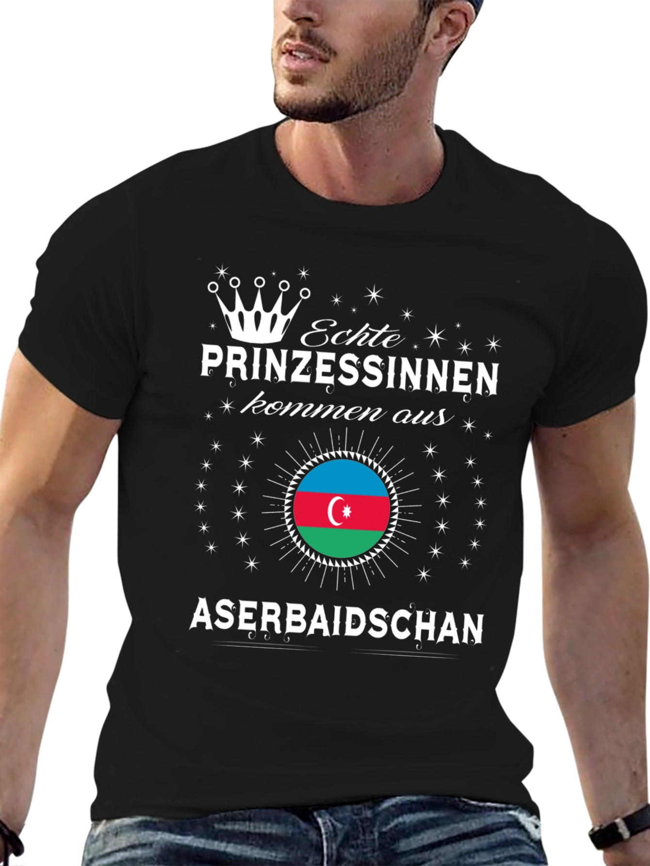 Azerbaijan Princess T-Shirt - Novelty Tee